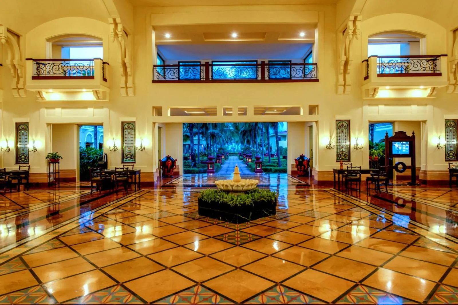Patio in The LaLiT Golf & Spa Resort Goa