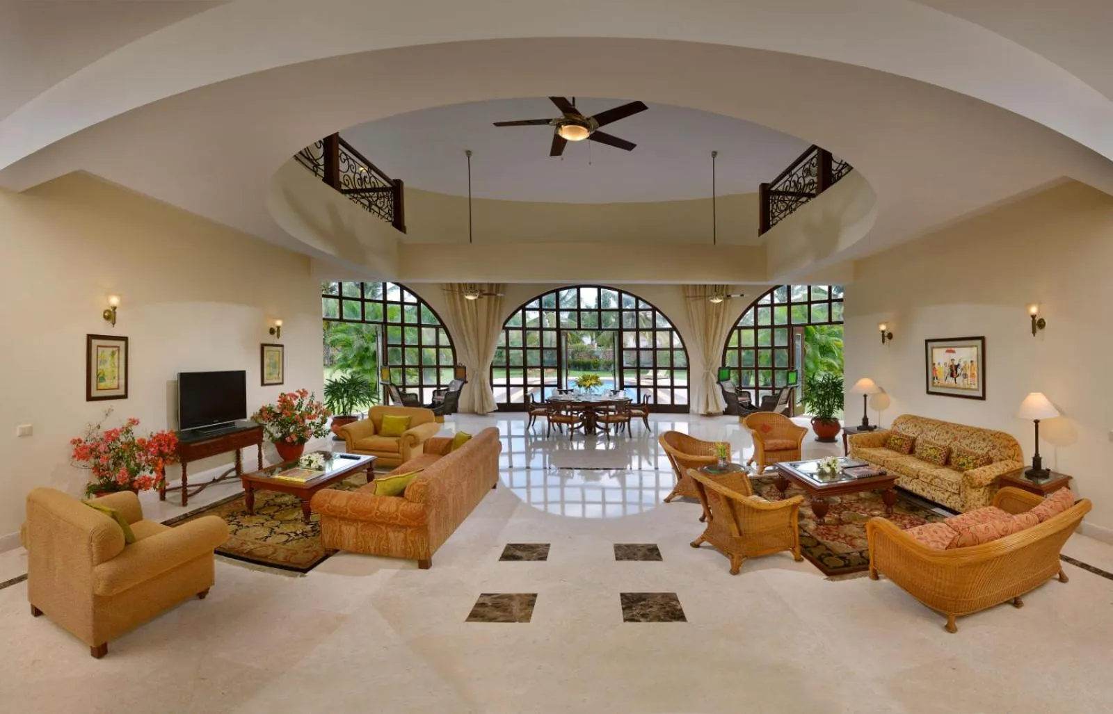 Living room in The LaLiT Golf & Spa Resort Goa