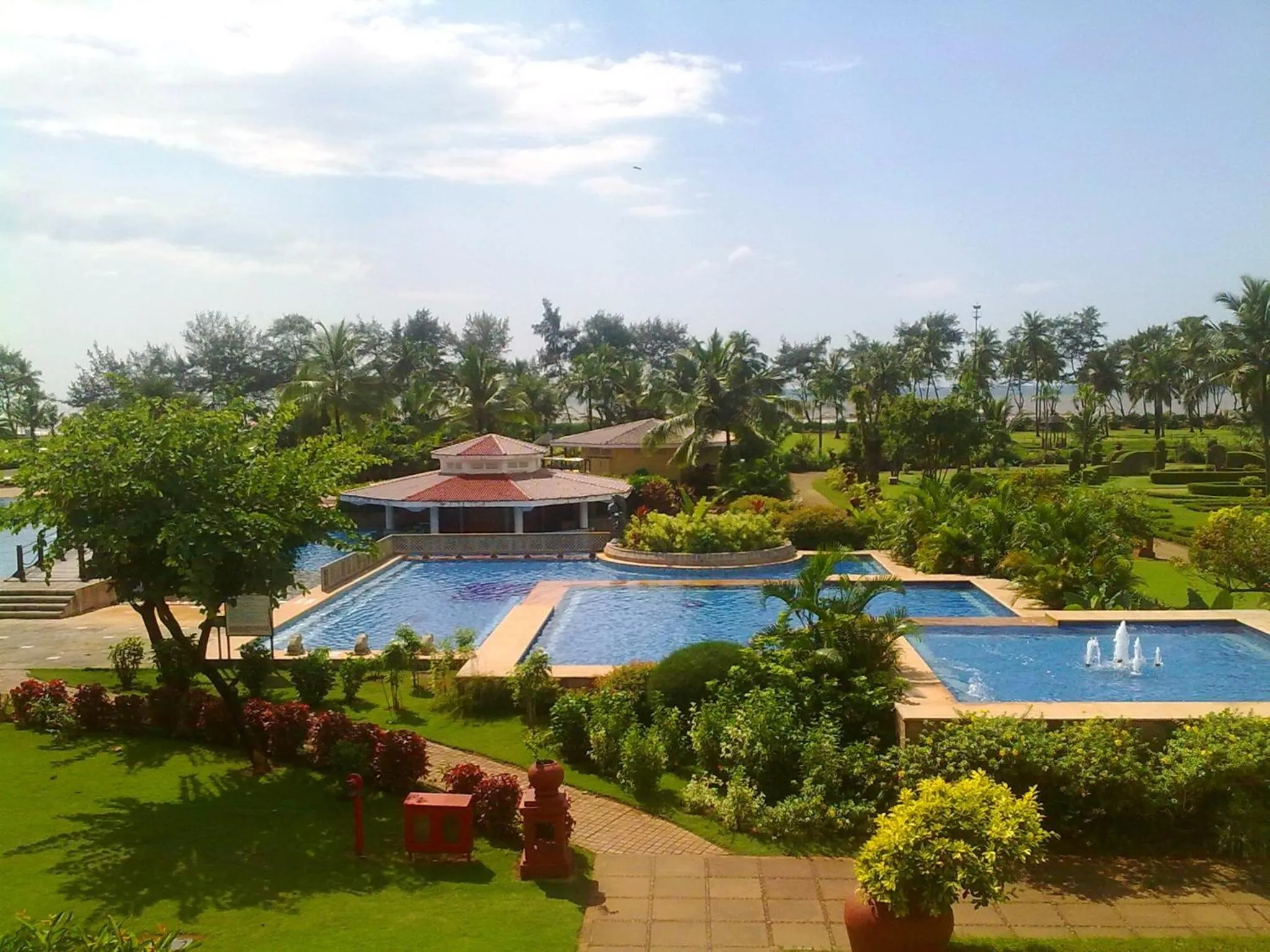 Bird's eye view in The LaLiT Golf & Spa Resort Goa