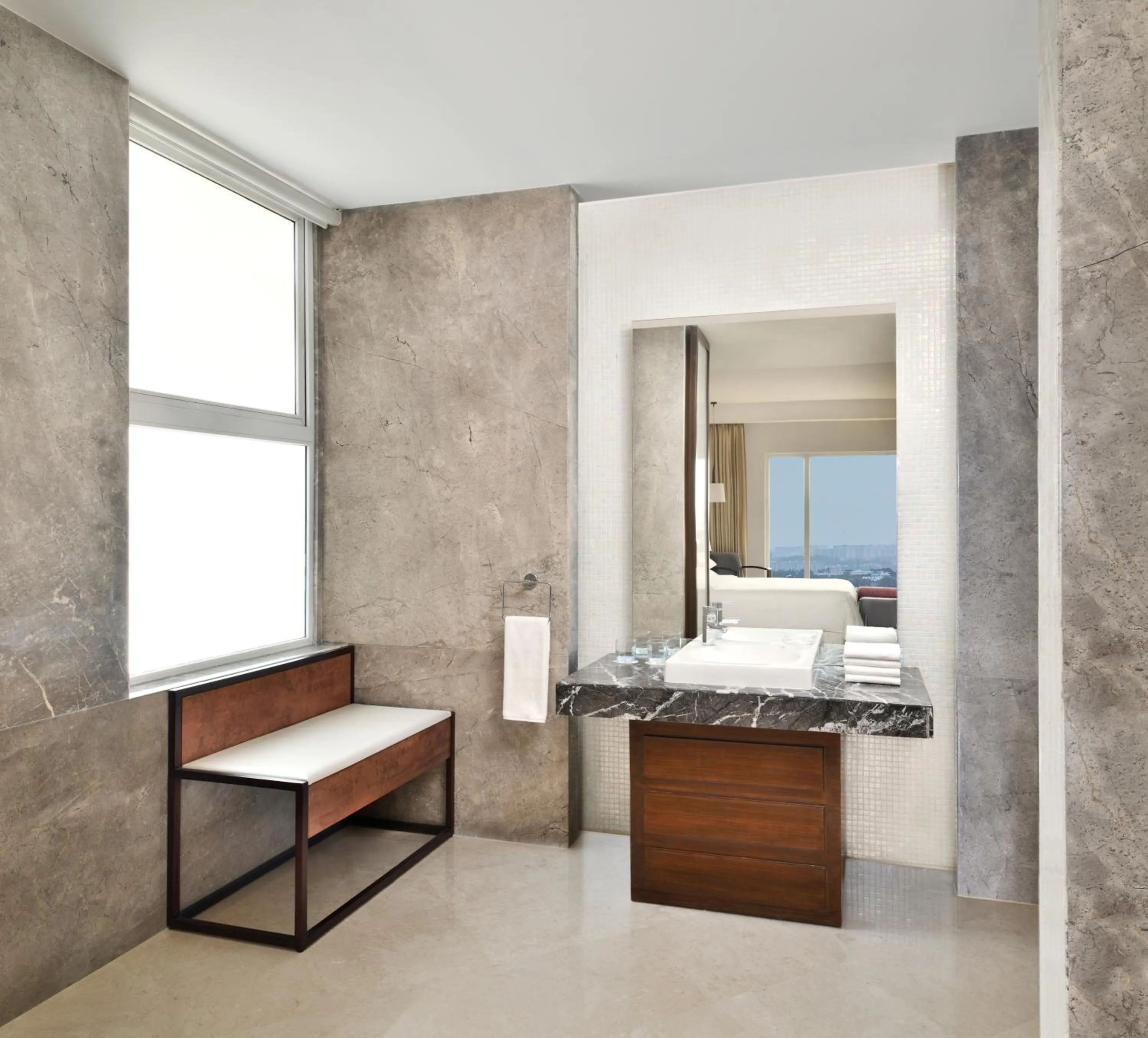 Bedroom, Bed in Four Points by Sheraton Bengaluru Whitefield