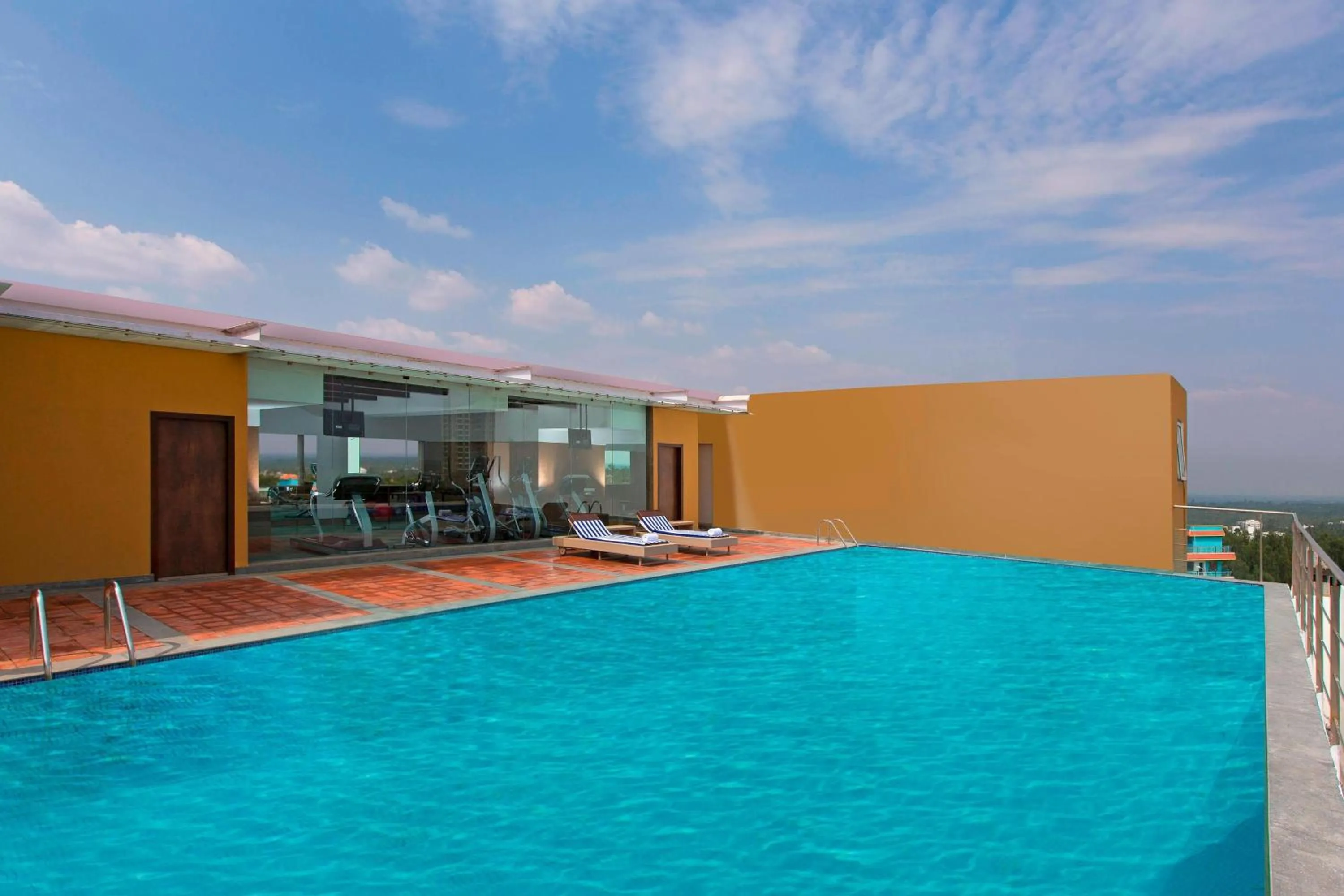 Swimming pool in Four Points by Sheraton Bengaluru Whitefield