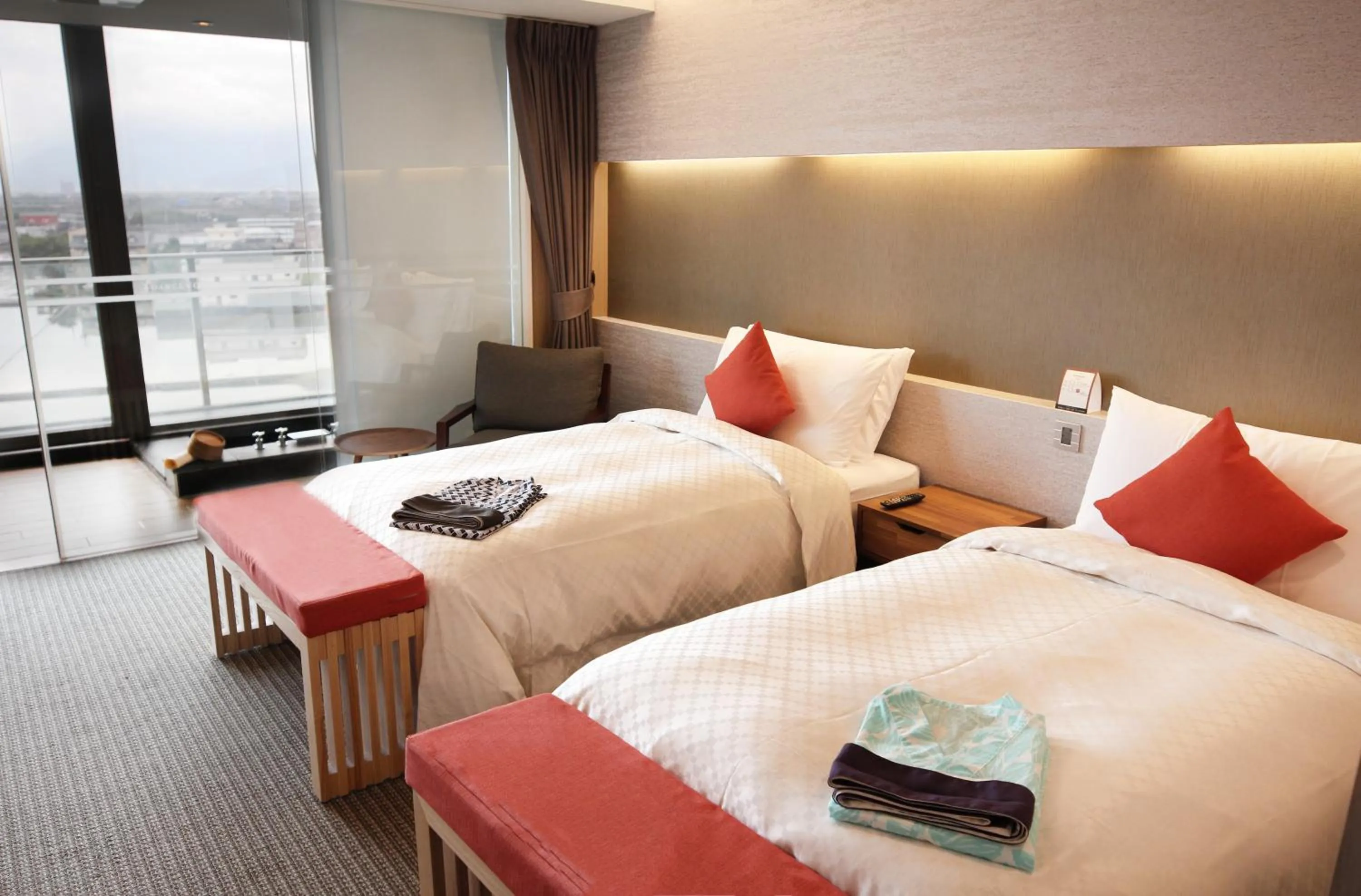 Bed in Dancewoods Hotel