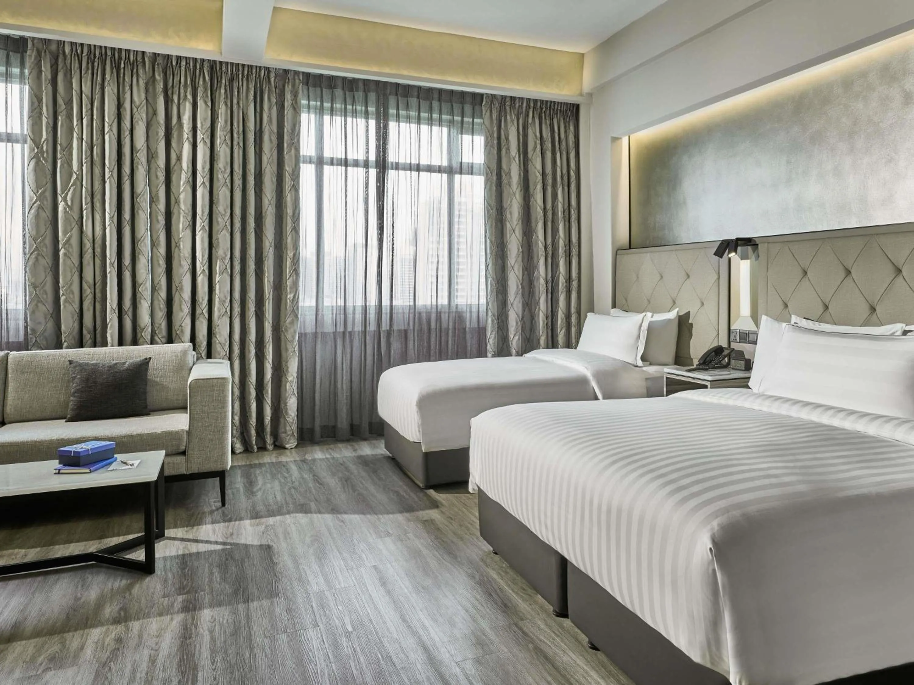 Bedroom, Bed in Novotel Singapore on Kitchener