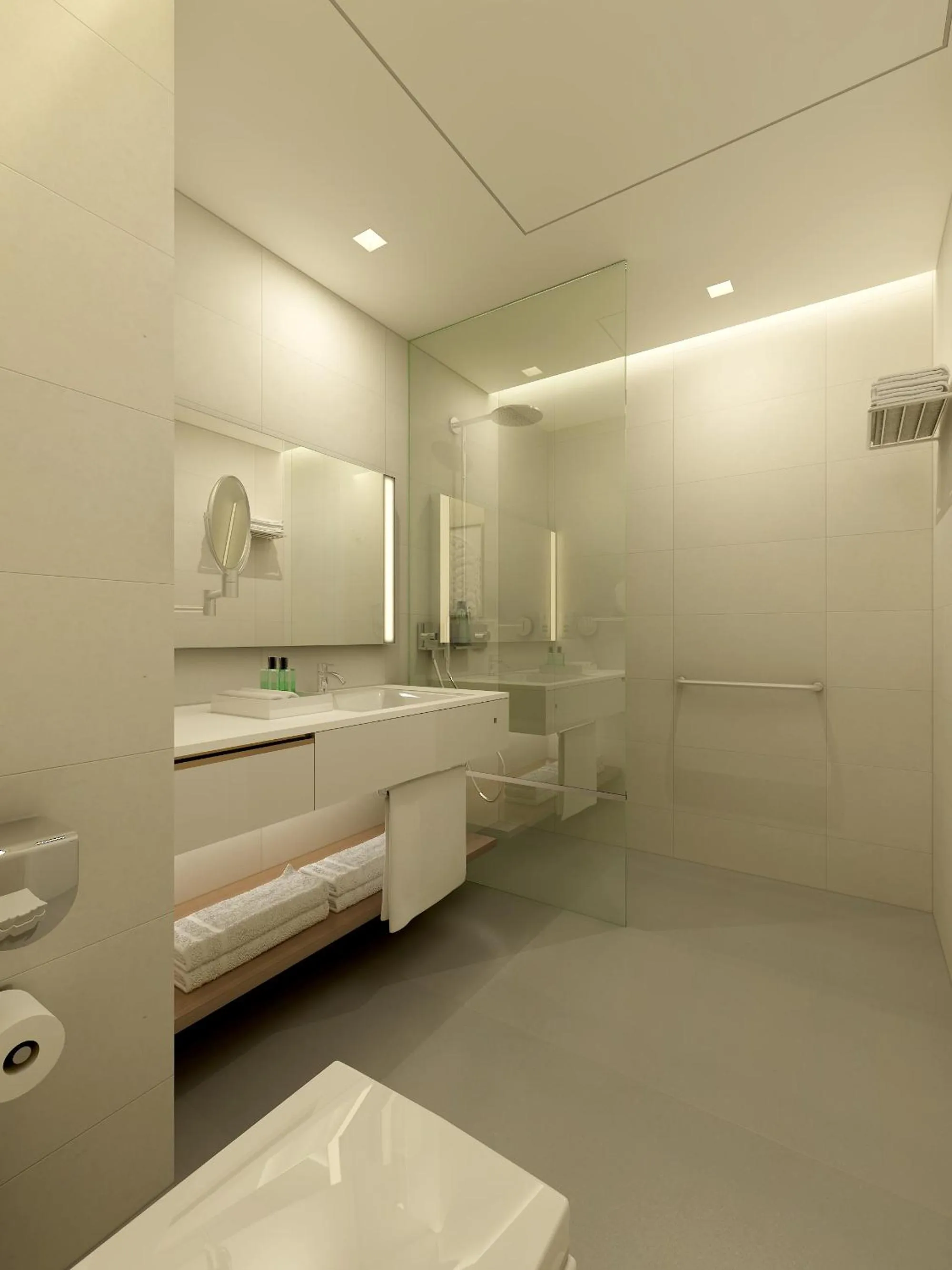 Shower in Novotel Muscat Airport