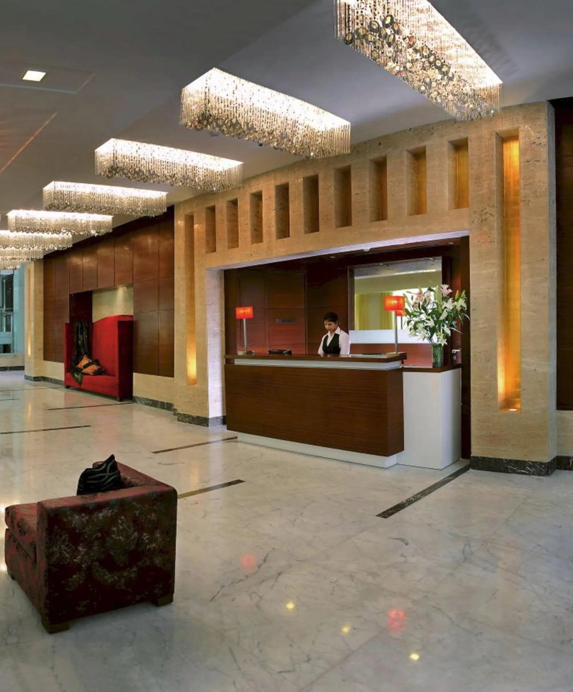 Lobby or reception in Park Inn Gurgaon