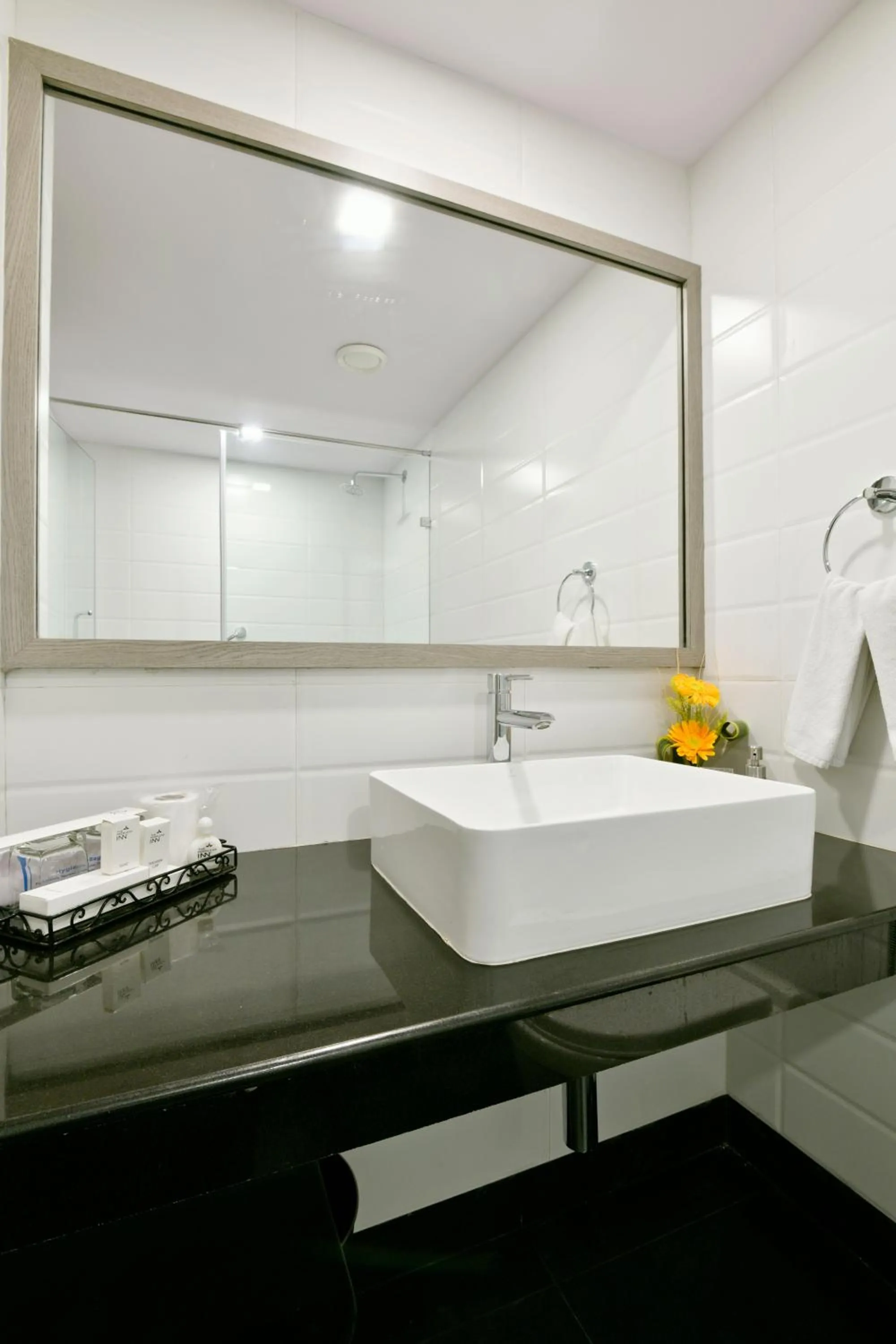 Bathroom in Peerless Hotel Kolkata