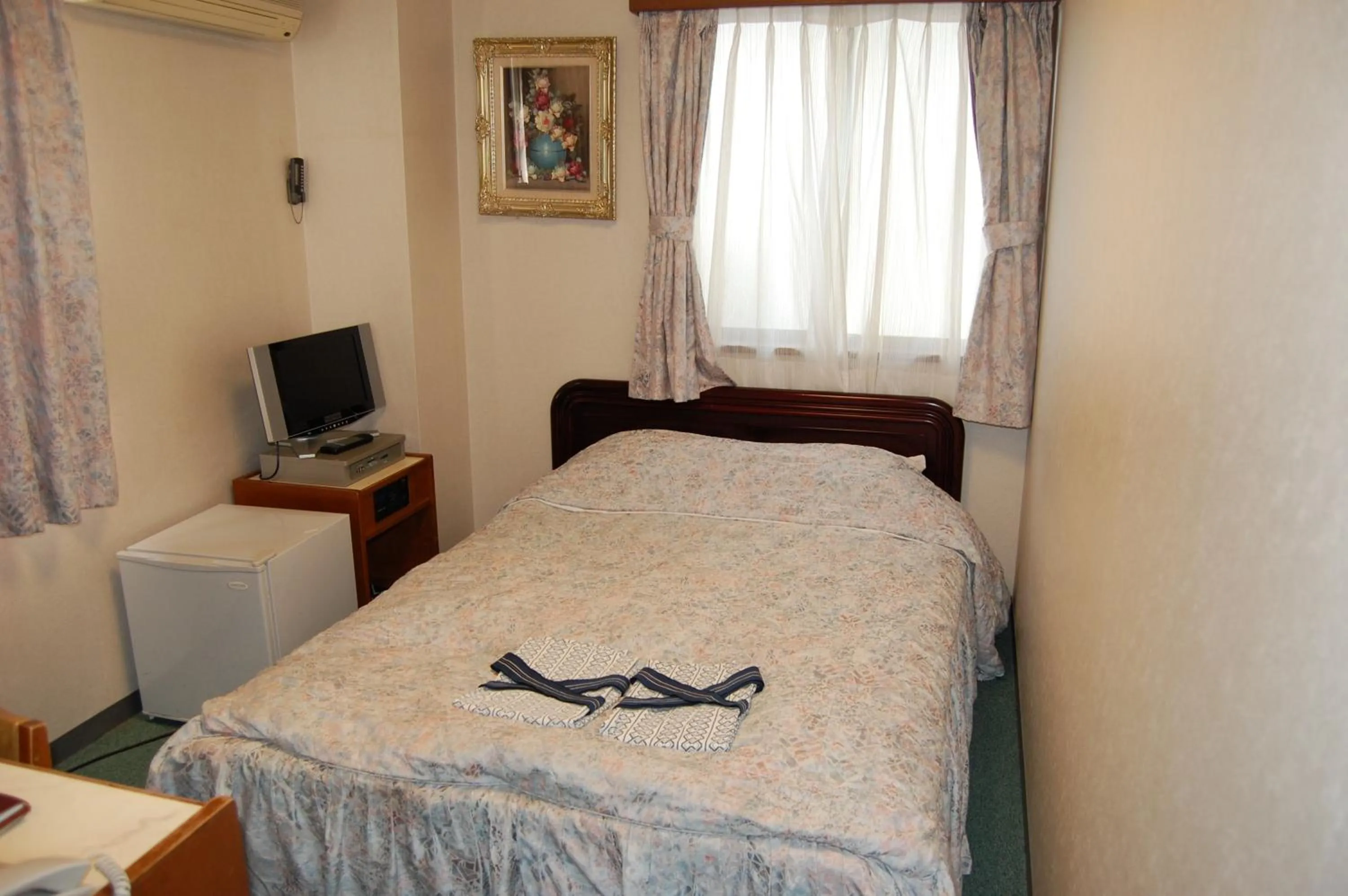 Bed in Hotel Tateshina