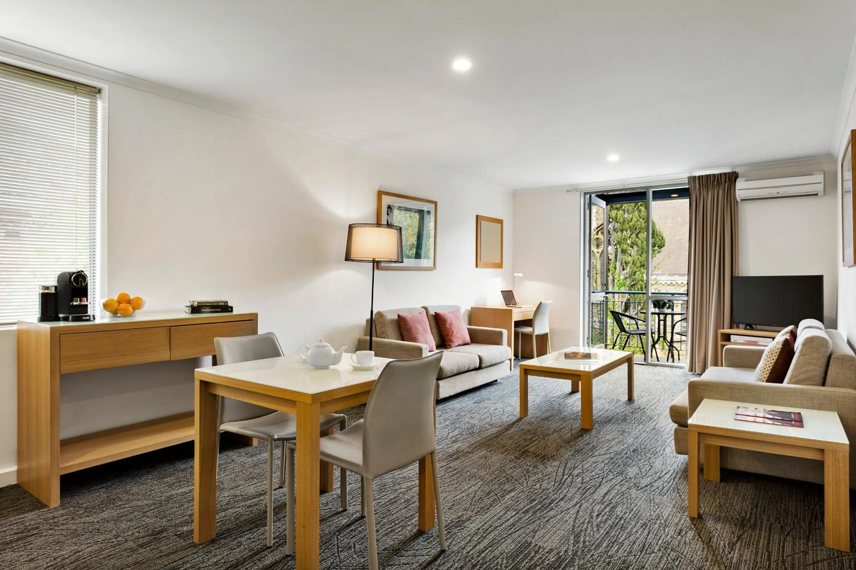 Living room in Quest St Kilda Bayside