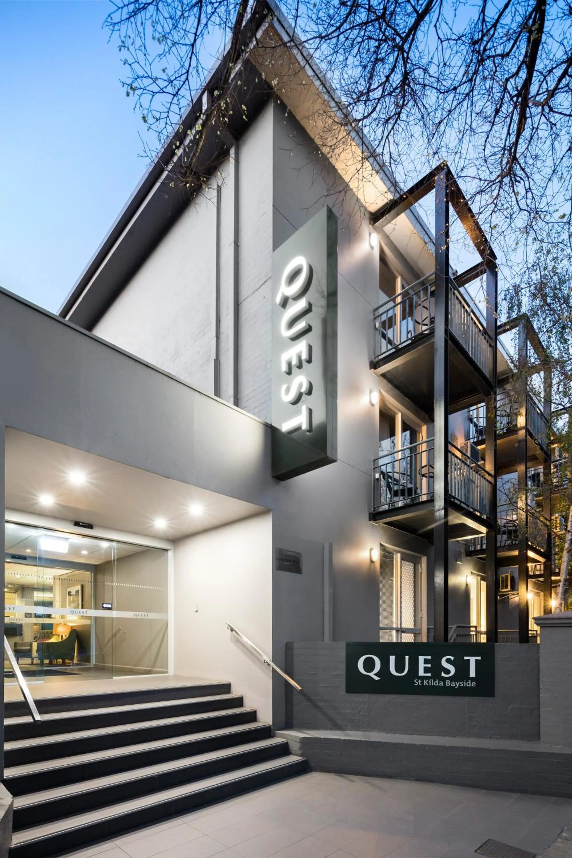 Property building in Quest St Kilda Bayside