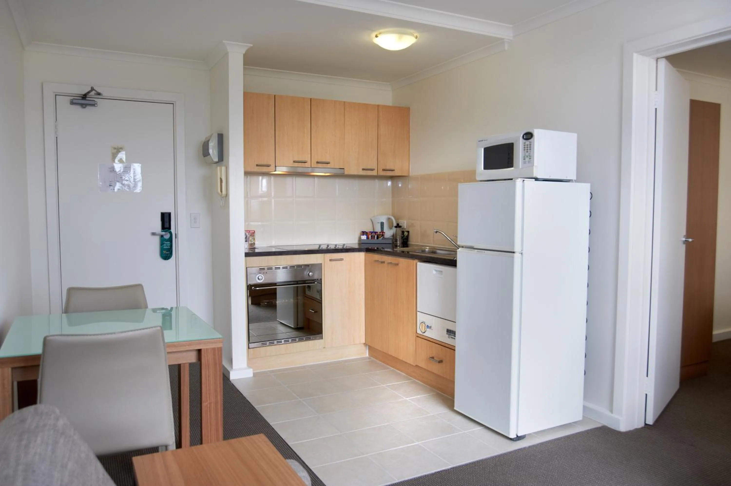 Kitchen or kitchenette in Quest St Kilda Bayside