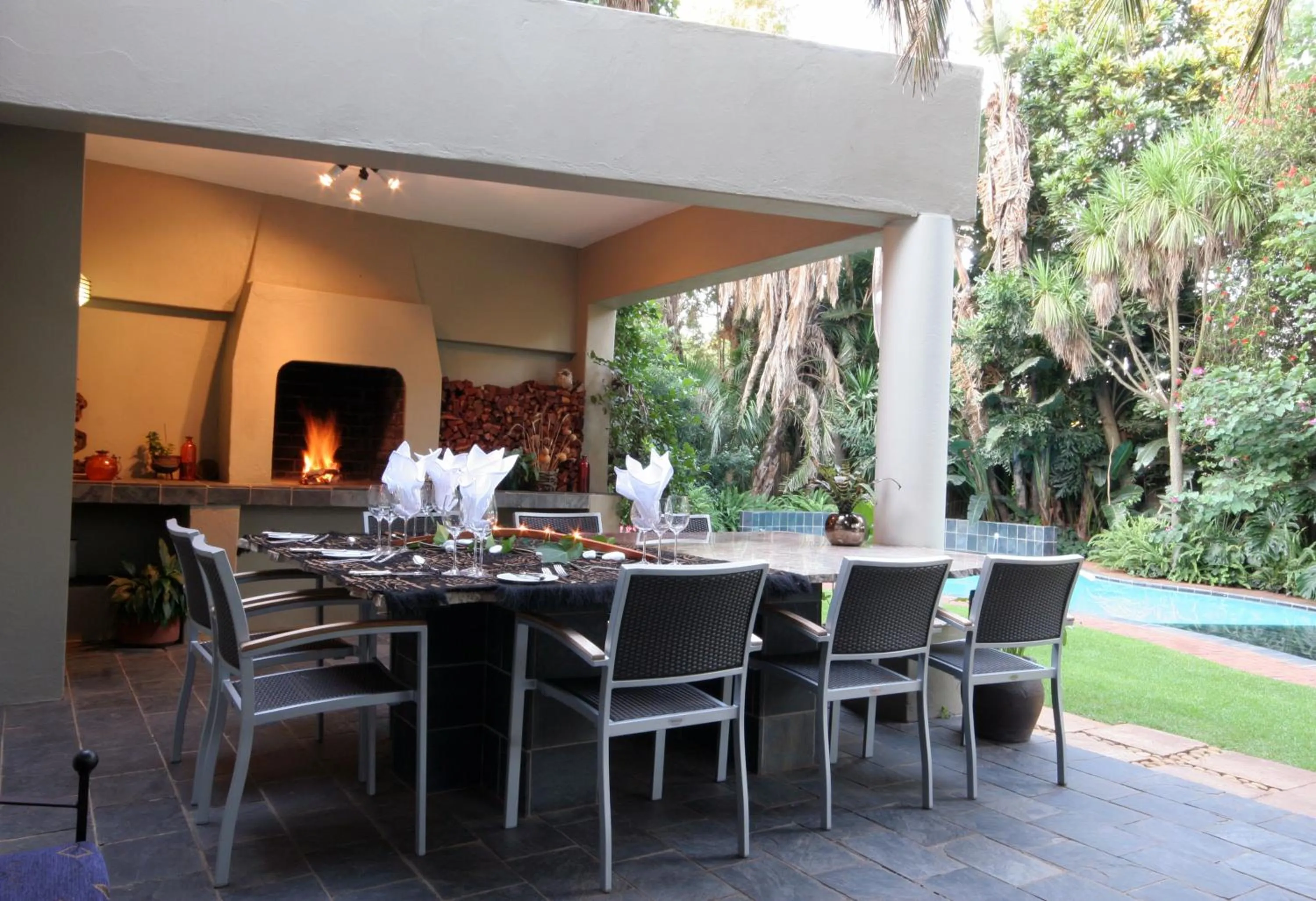 Balcony/Terrace in African Rock Hotel & Spa, a "Boutique Lifestyle Resort"