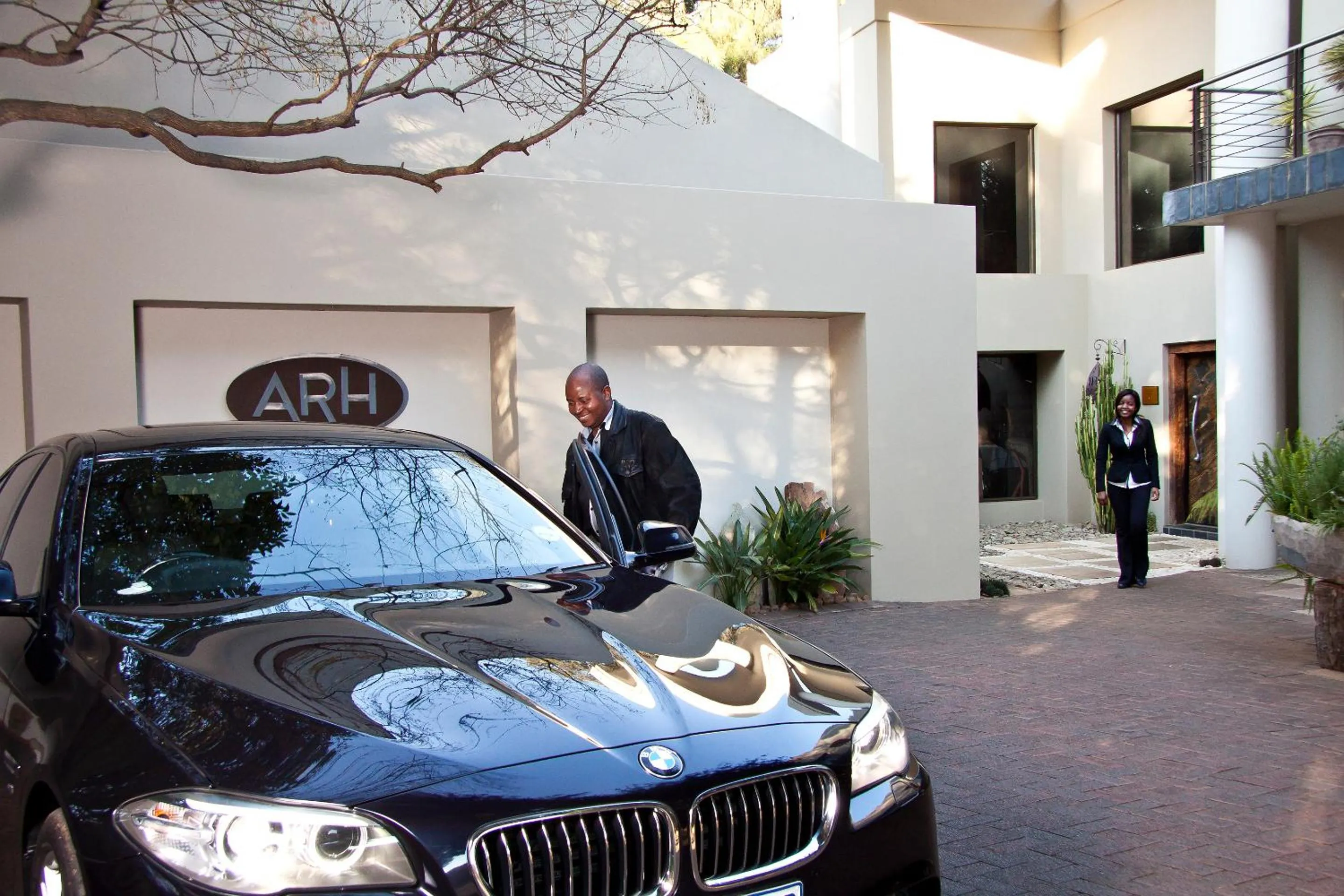 Staff in African Rock Hotel & Spa, a "Boutique Lifestyle Resort"