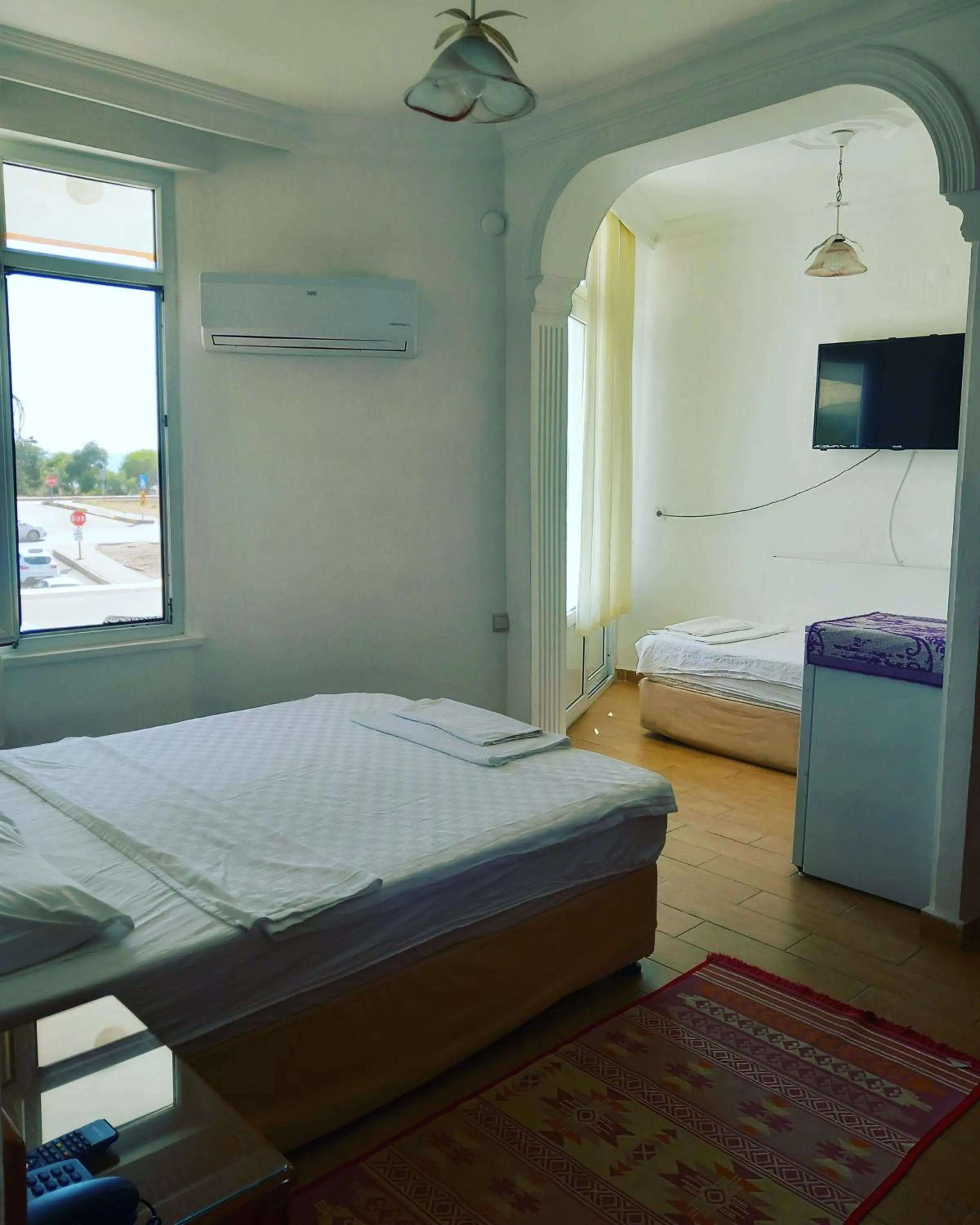 Bed in Hotel Anadolu