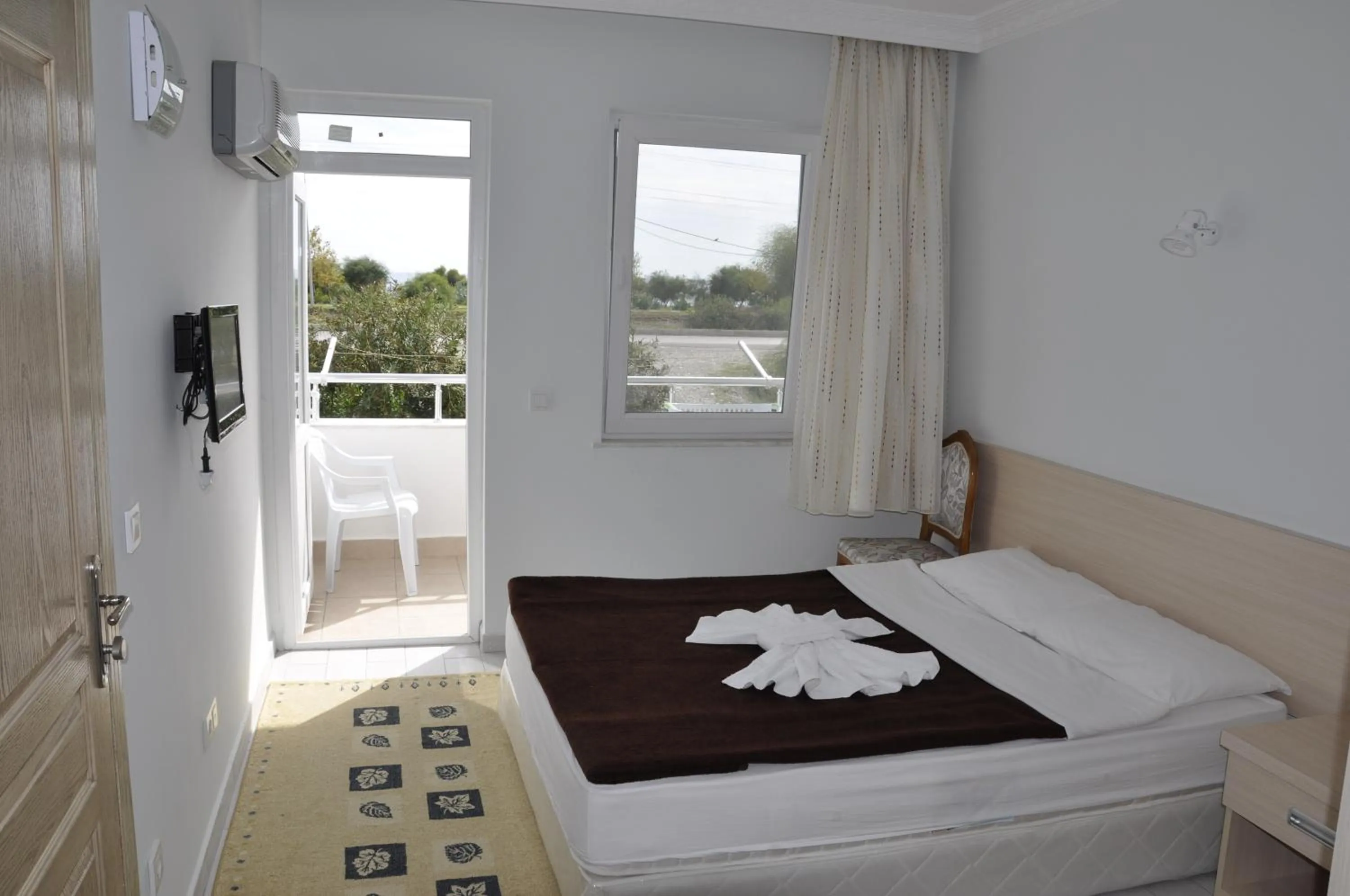 Bed in Hotel Anadolu