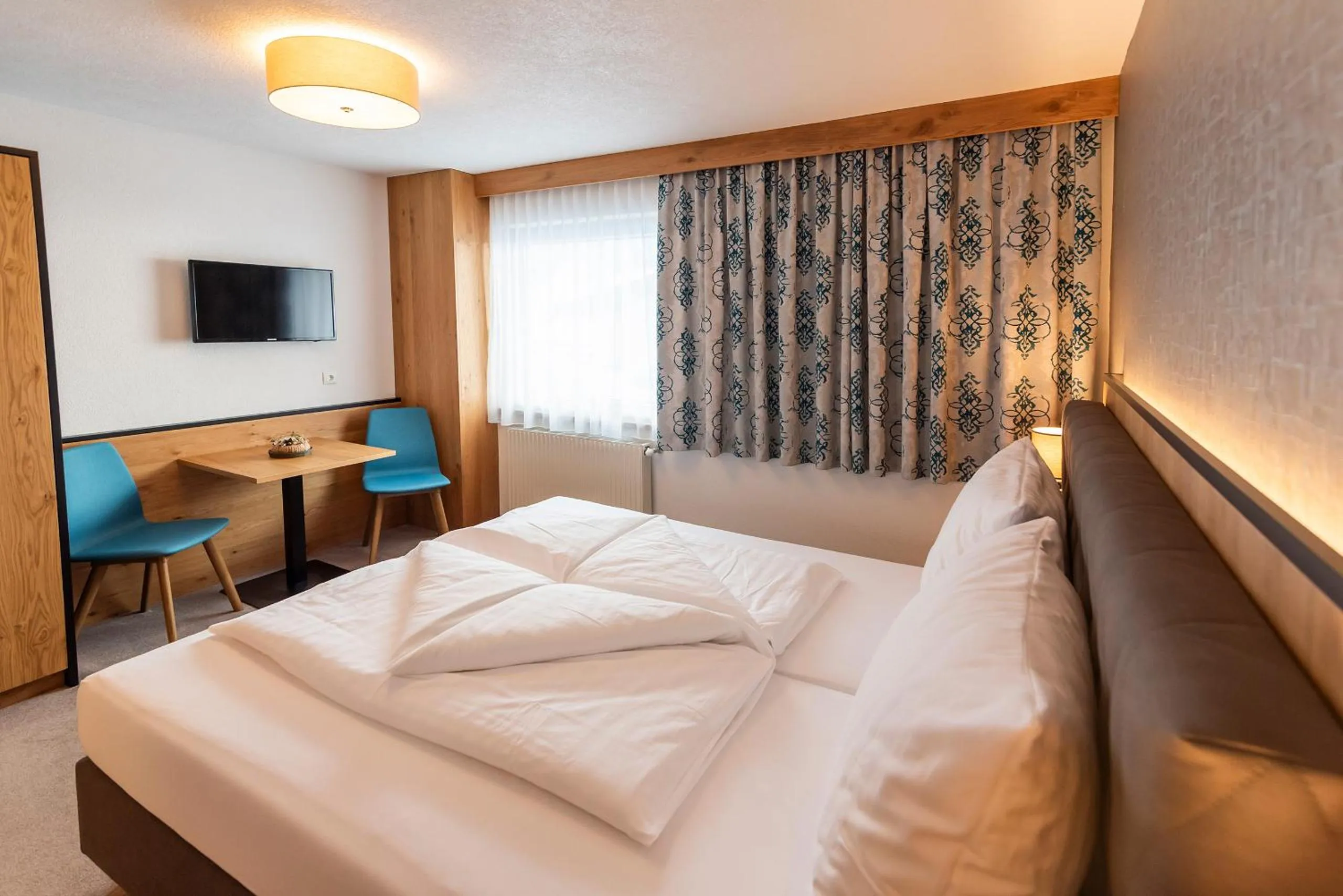 Bed in Hotel Garni Försterheim