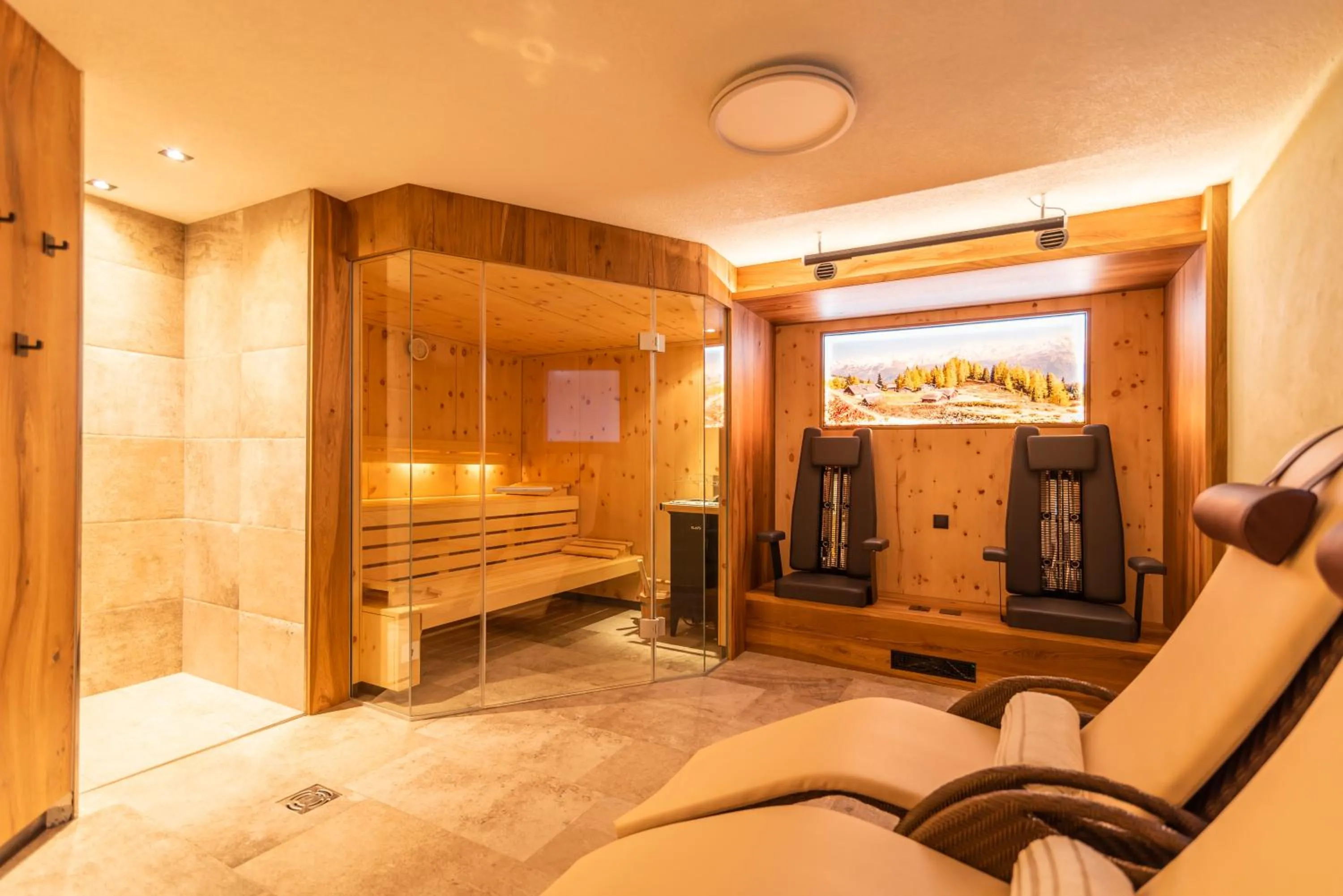 Sauna in Hotel Garni Försterheim