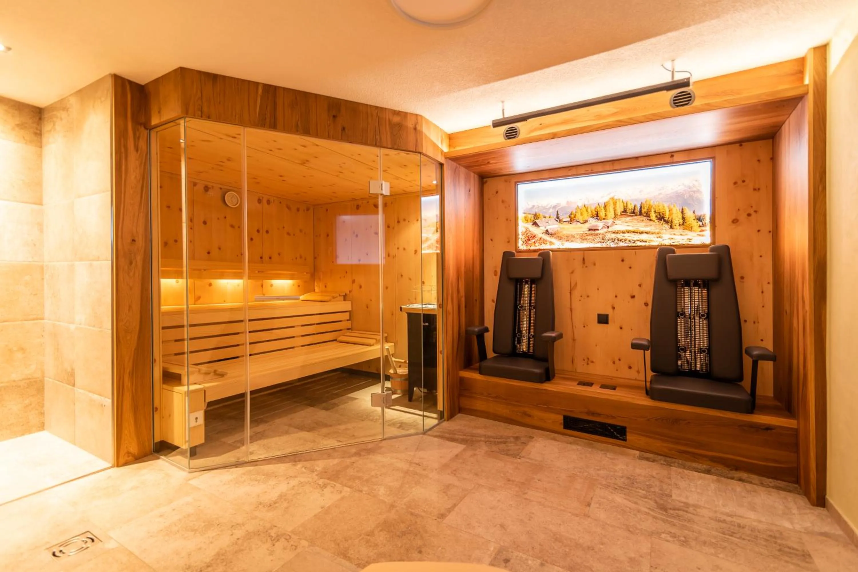 Sauna in Hotel Garni Försterheim