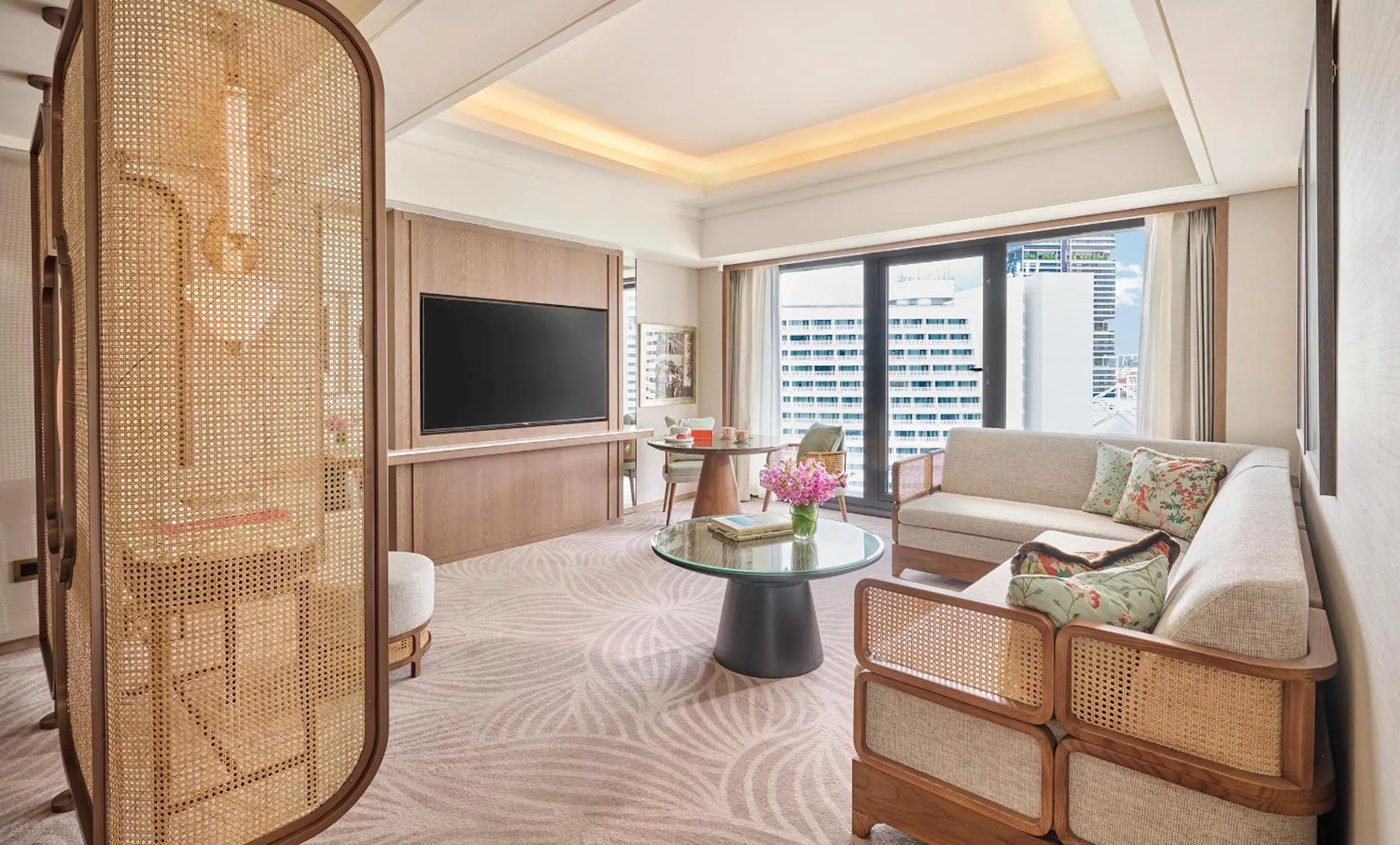 Living room in Mandarin Oriental, Singapore