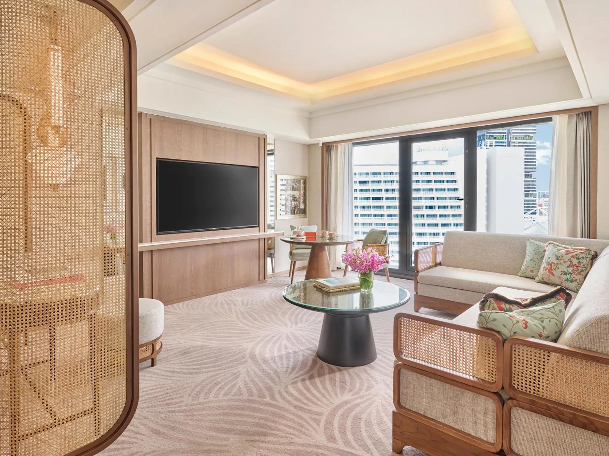 Living room in Mandarin Oriental, Singapore
