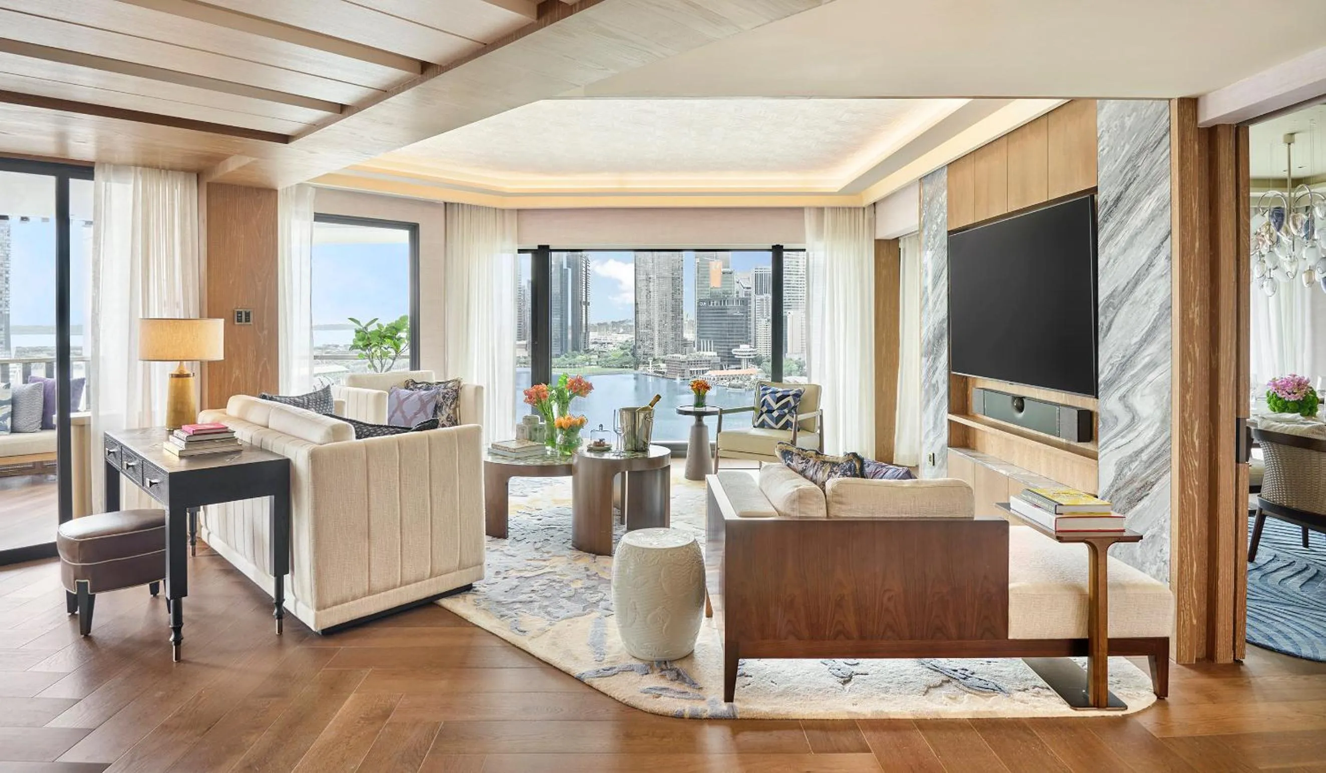 Living room in Mandarin Oriental, Singapore