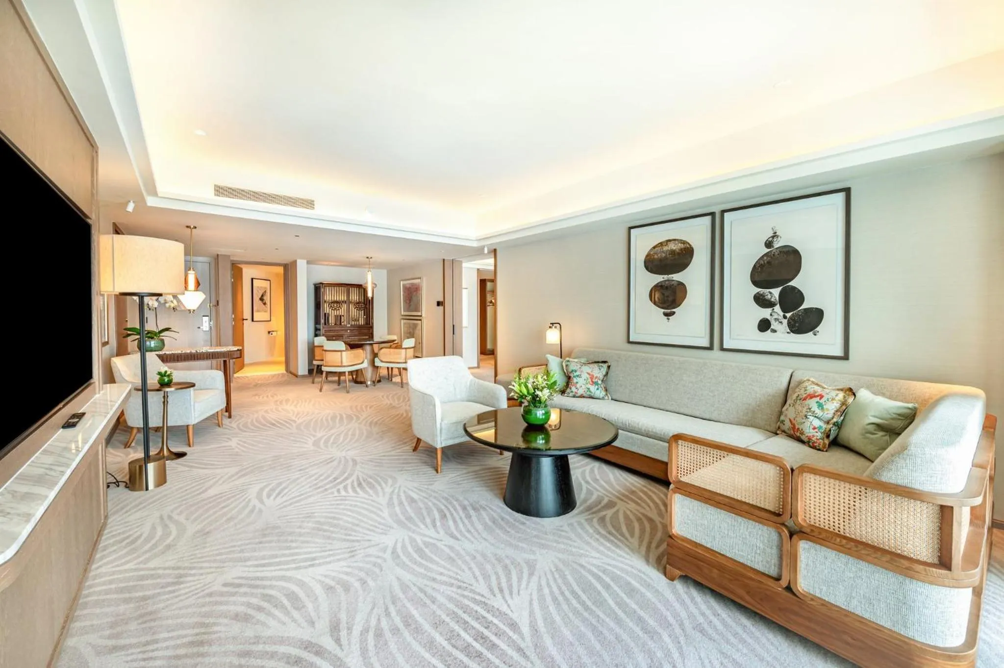 Bedroom in Mandarin Oriental, Singapore
