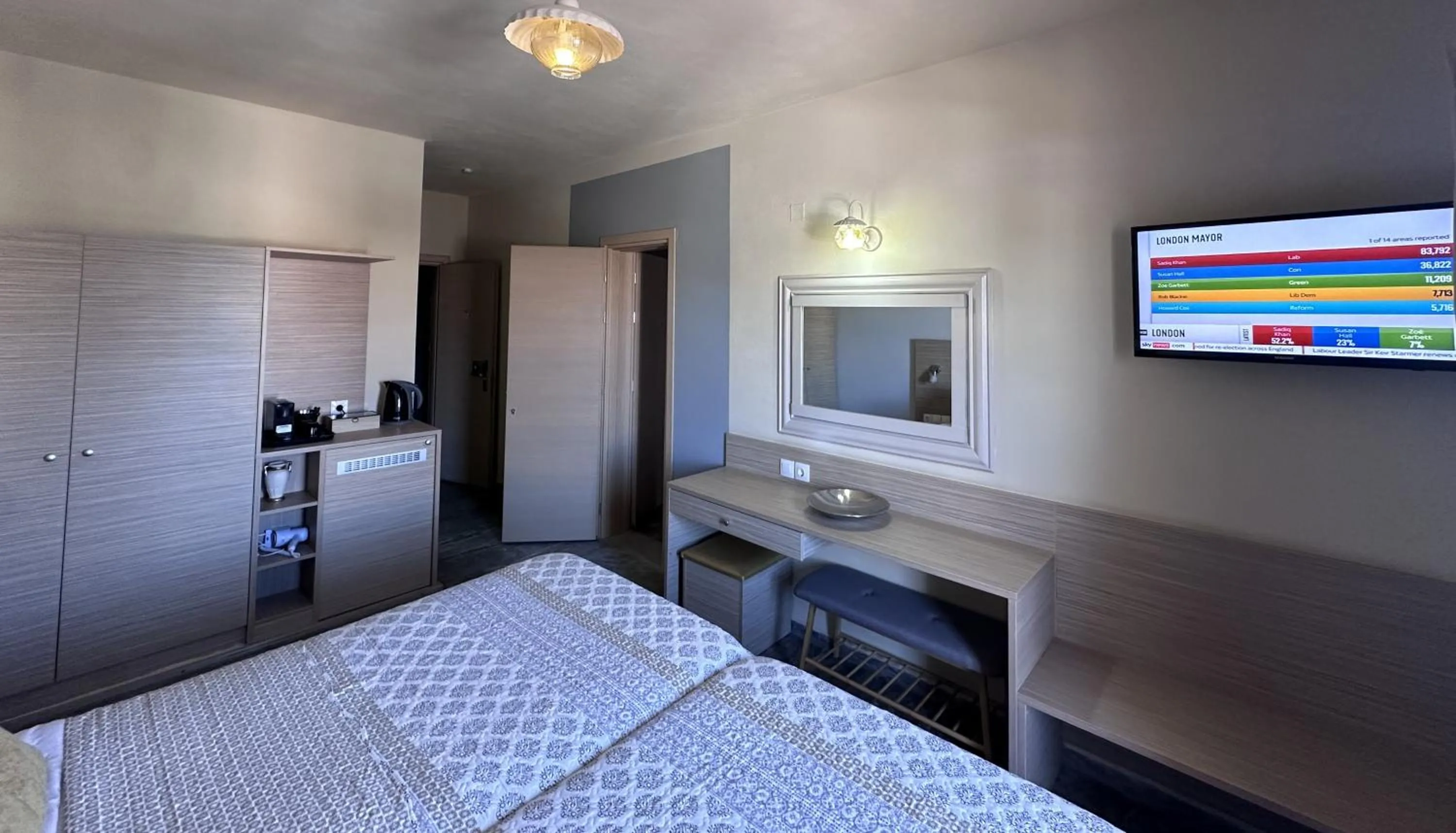 Bedroom, Bed in Thalia deco City & Beach Hotel