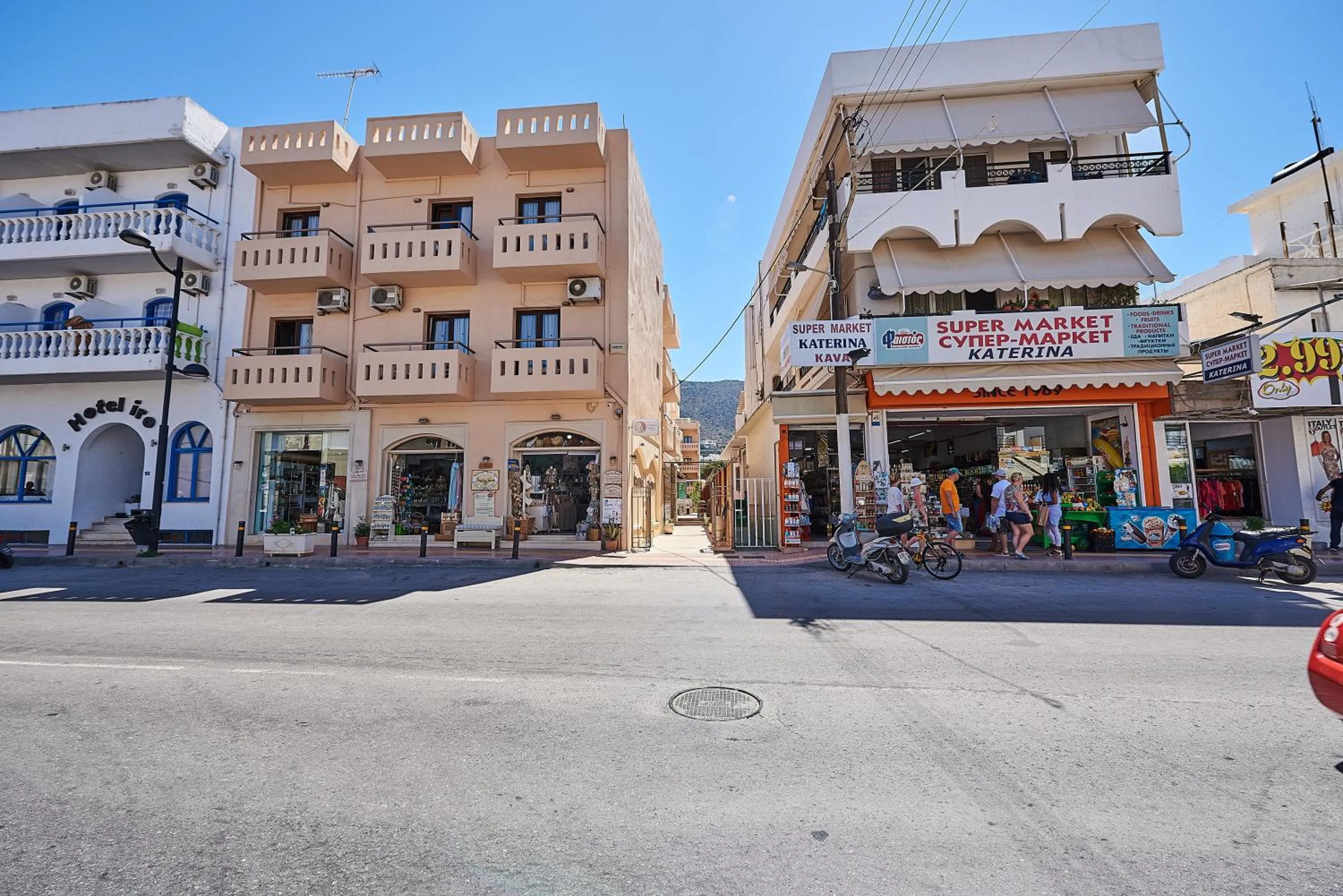 Street view in Thalia deco City & Beach Hotel
