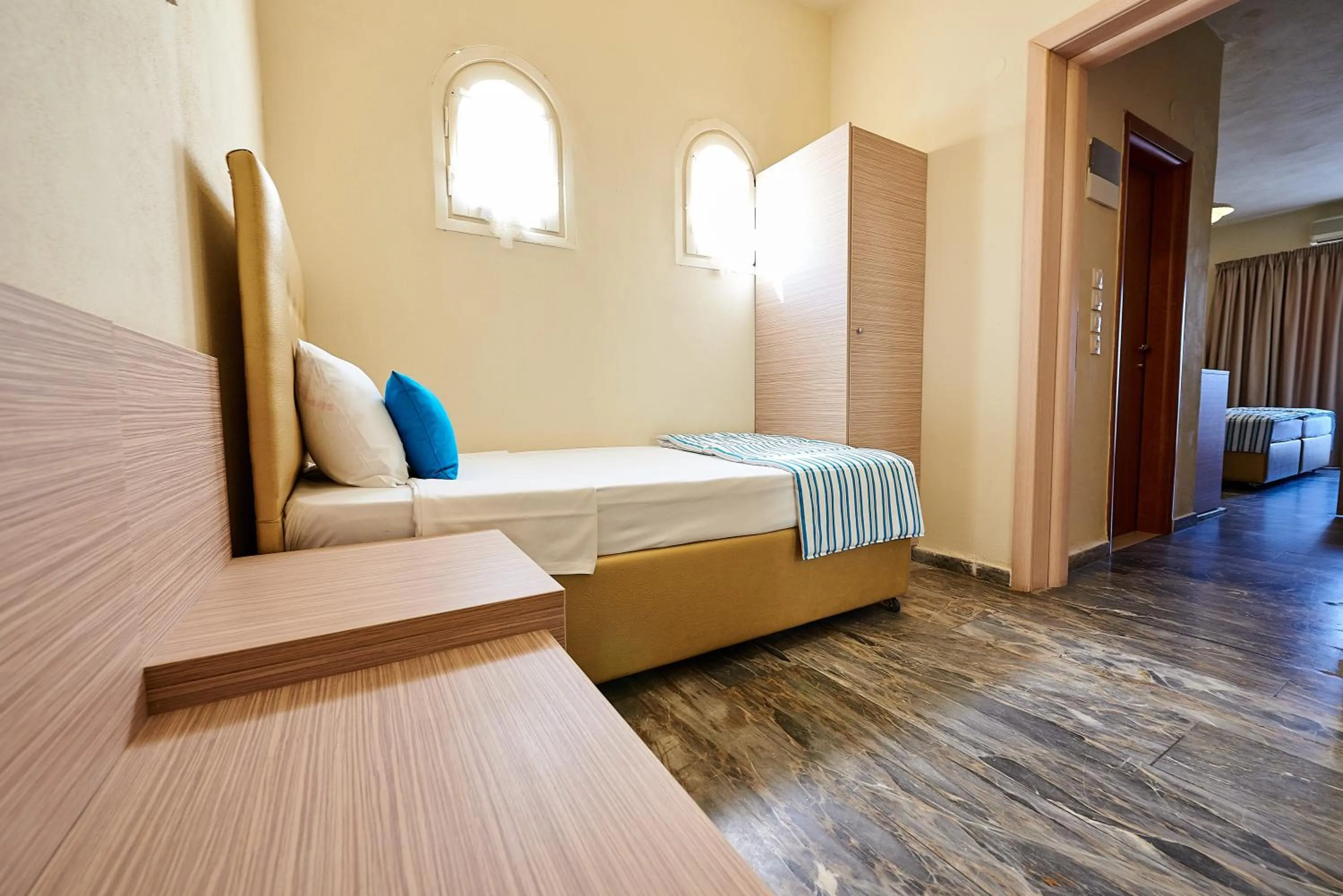 Bed in Thalia deco City & Beach Hotel