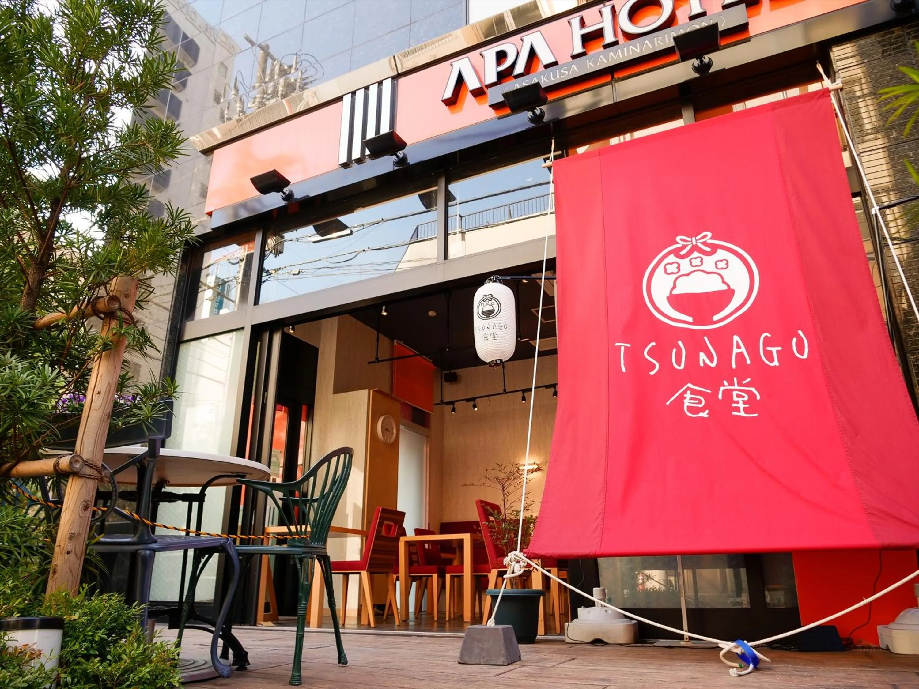 Restaurant/places to eat in APA Hotel Asakusa Kaminarimon