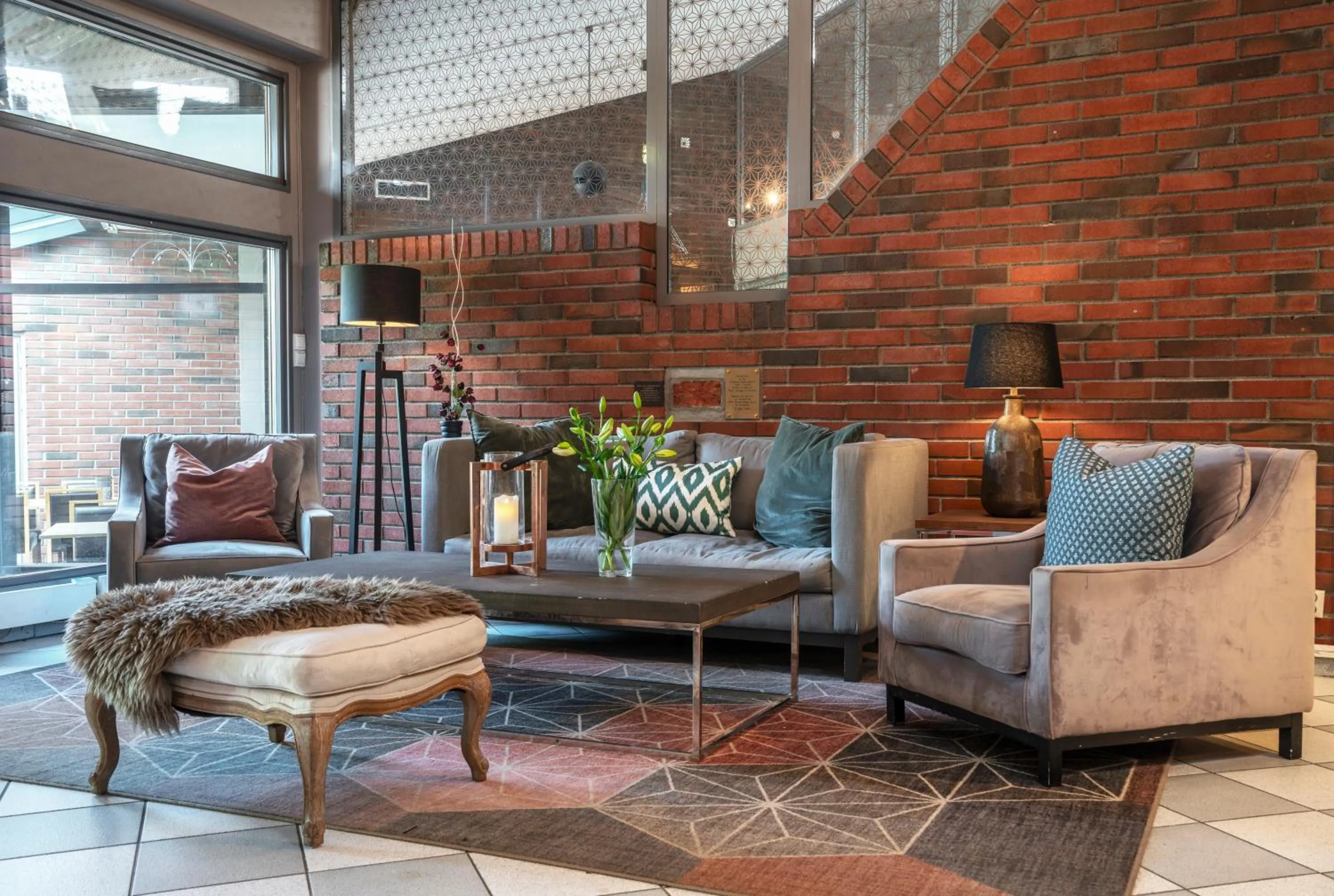 Lobby or reception in Thon Hotel Vettre