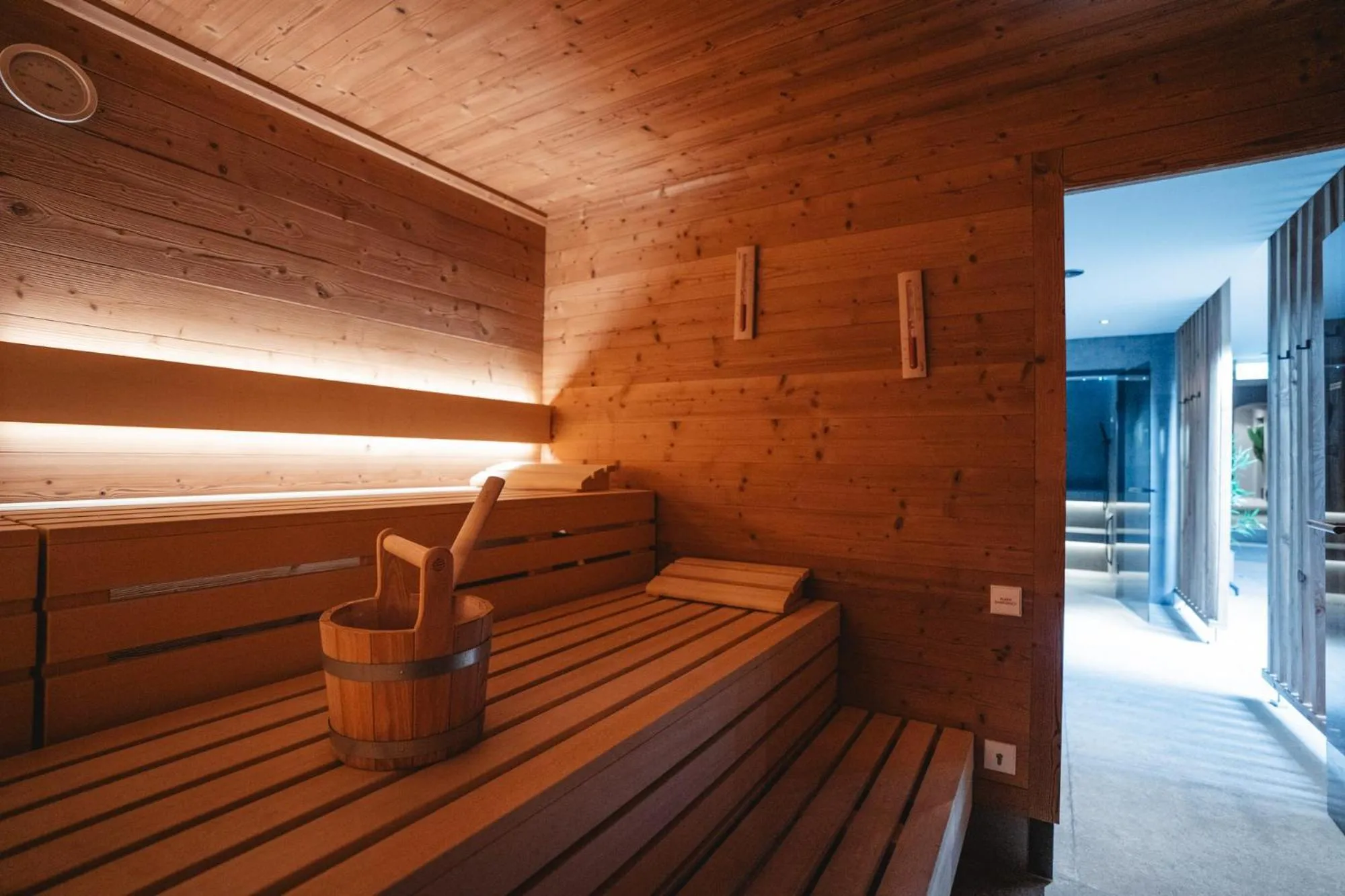 Spa and wellness centre/facilities in Hotel Matterhornblick