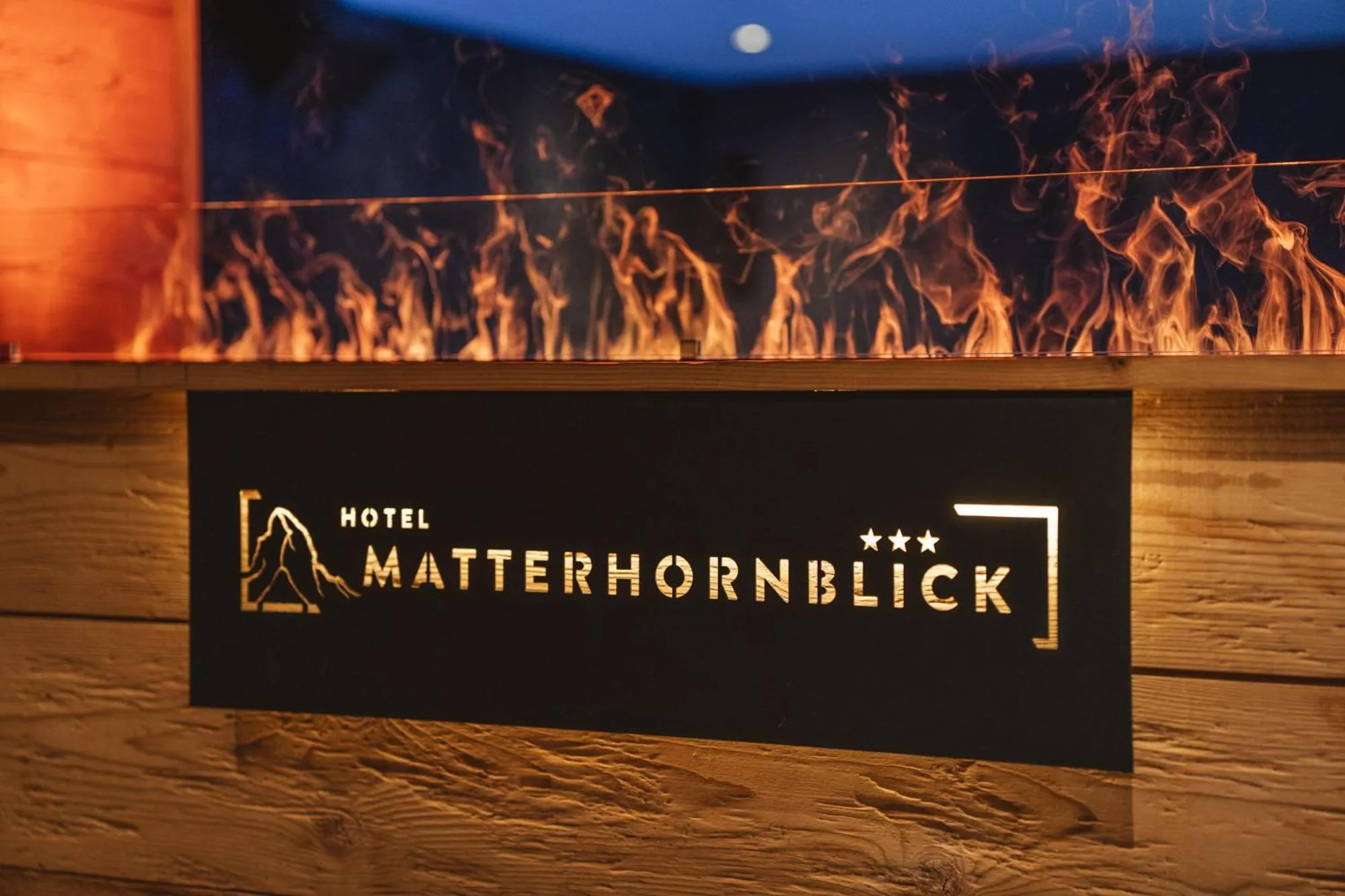 Decorative detail in Hotel Matterhornblick