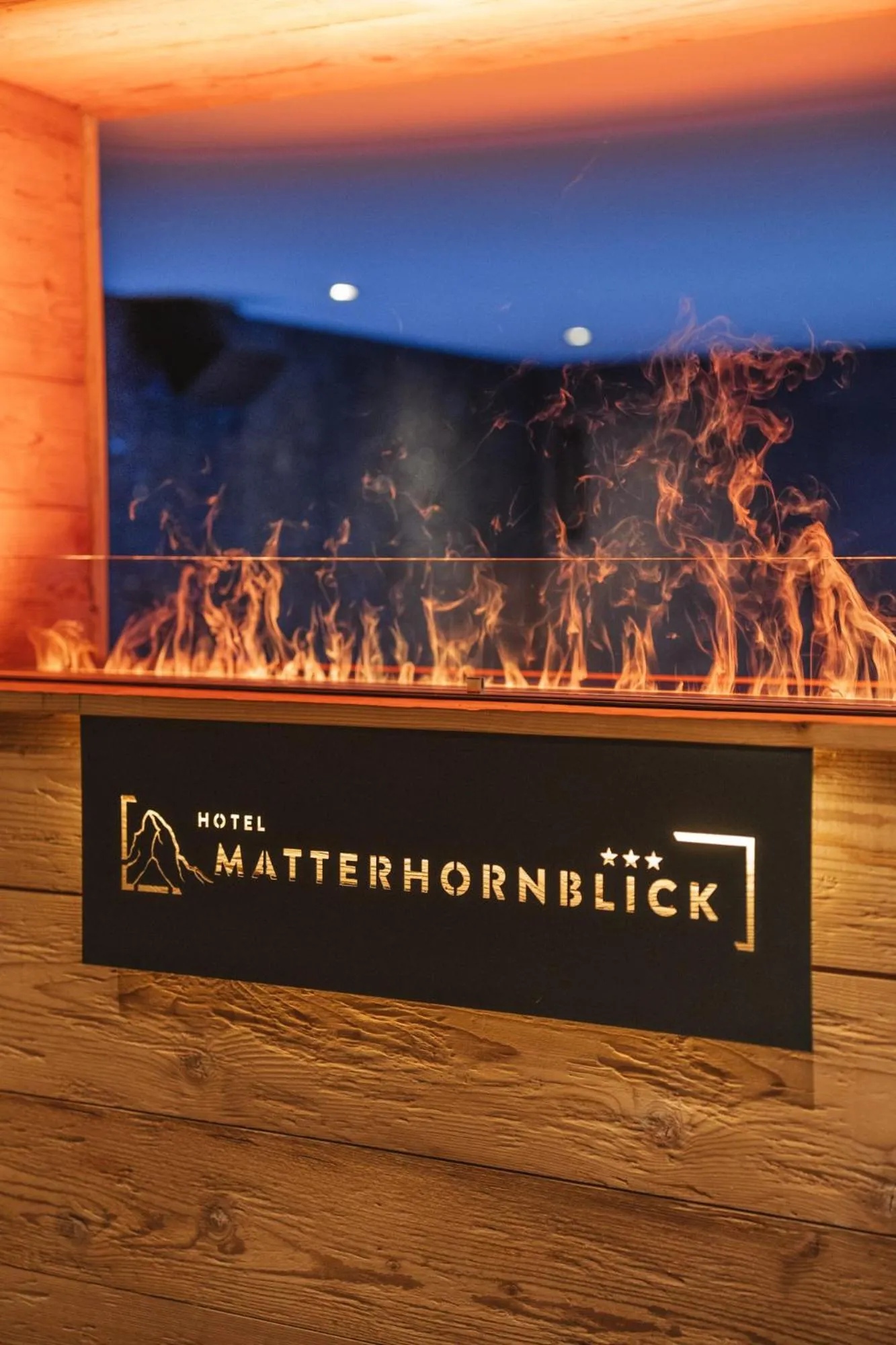 Decorative detail in Hotel Matterhornblick