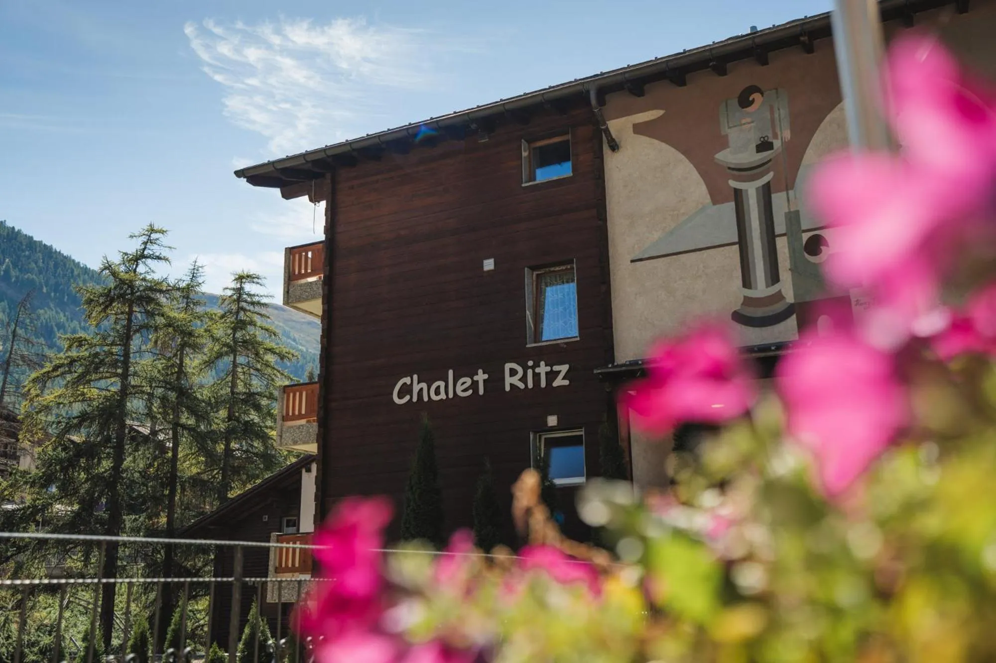 Property building in Hotel Matterhornblick