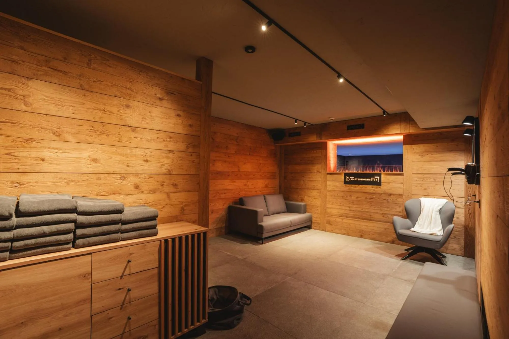 Spa and wellness centre/facilities in Hotel Matterhornblick