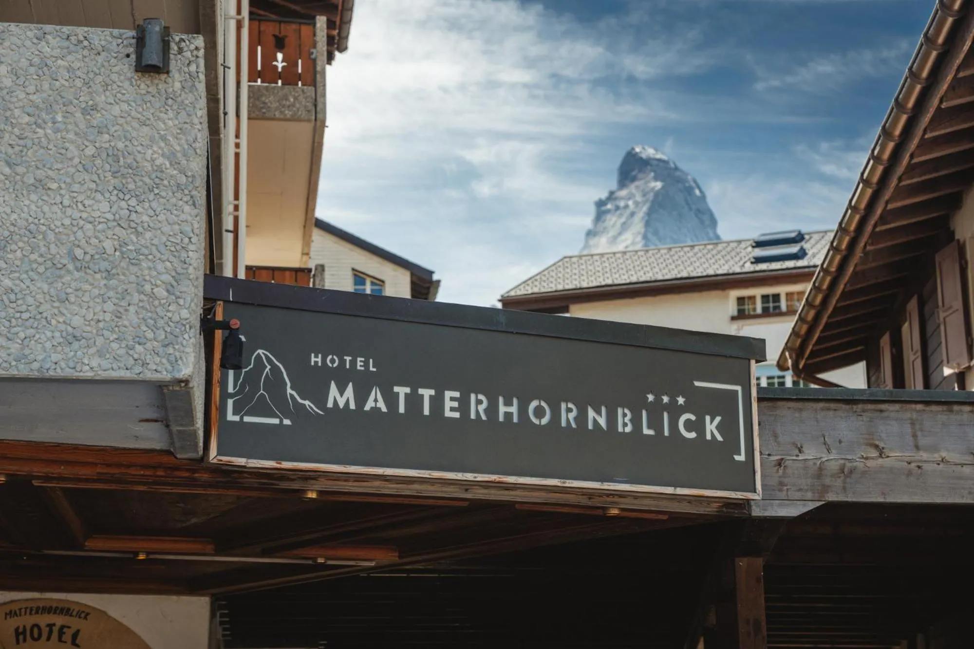 Property building in Hotel Matterhornblick