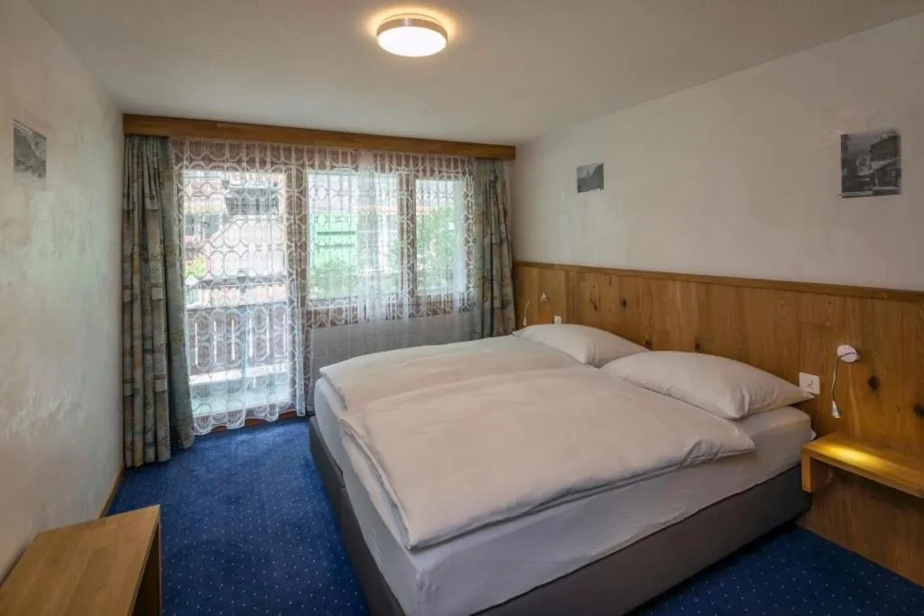 Bed in Hotel Matterhornblick