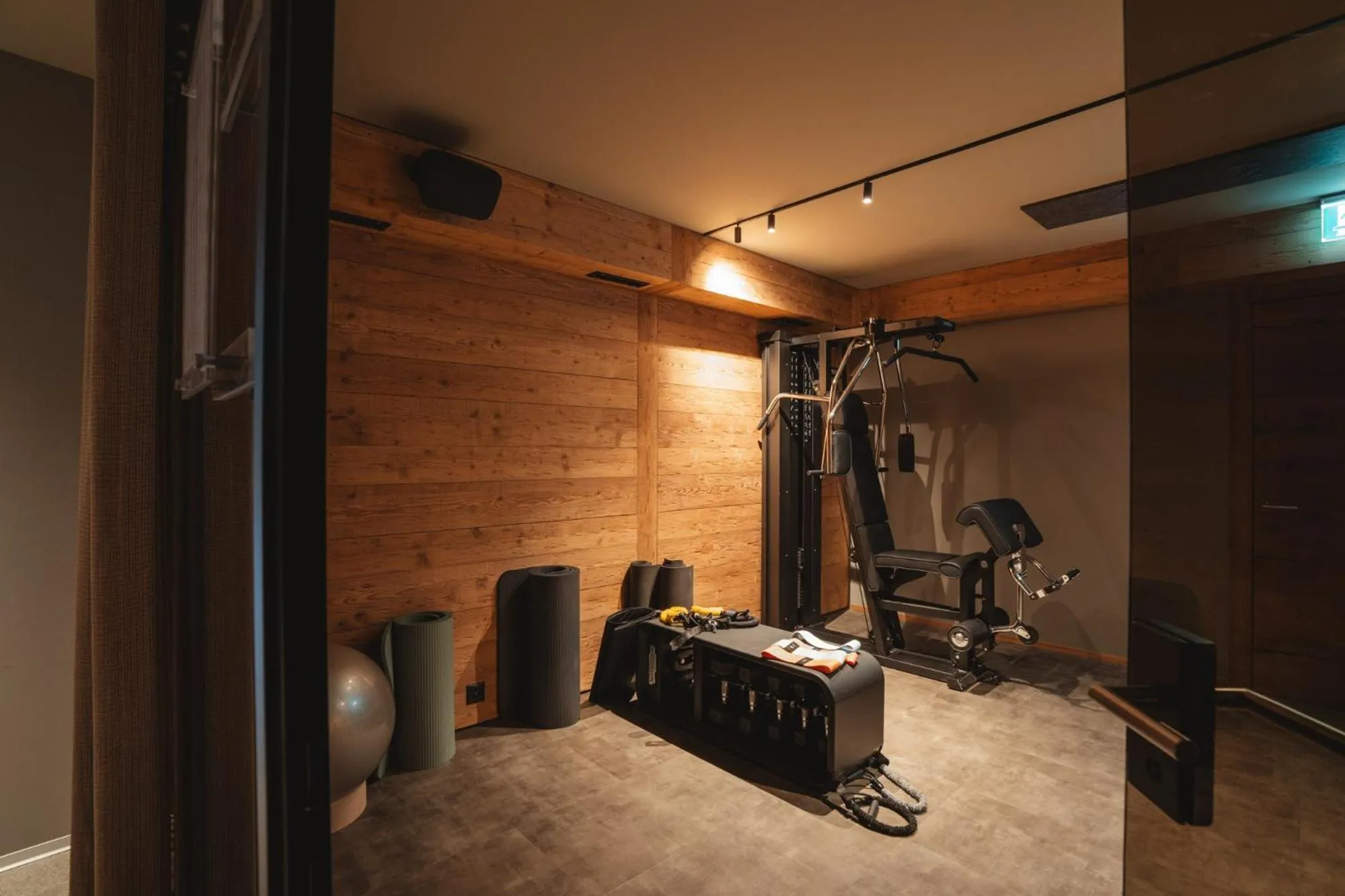 Fitness centre/facilities in Hotel Matterhornblick