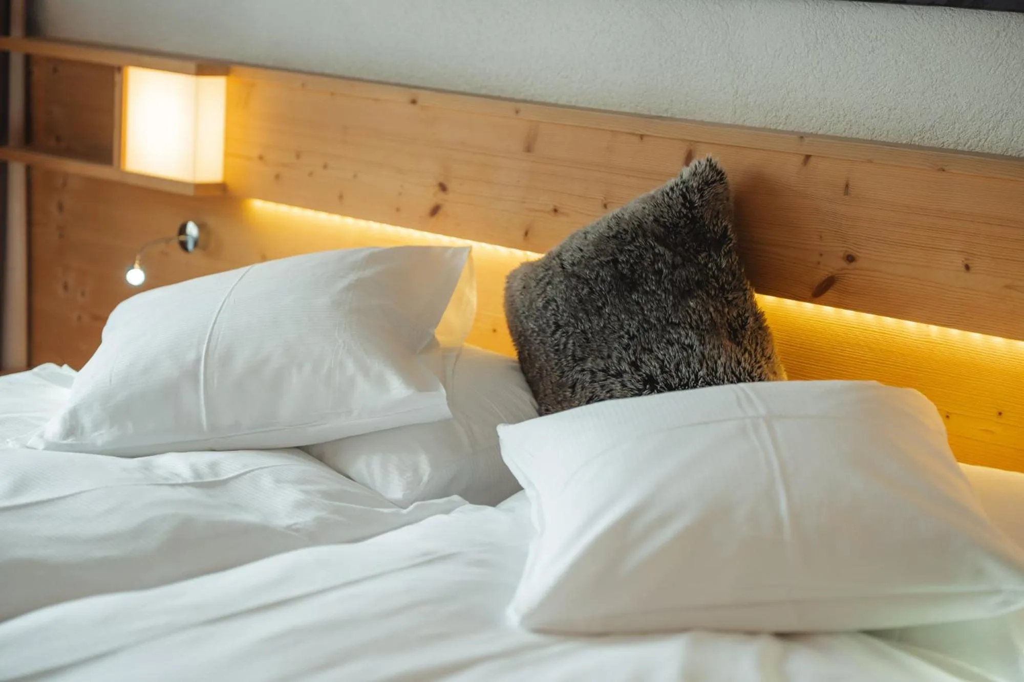 Bed in Hotel Matterhornblick