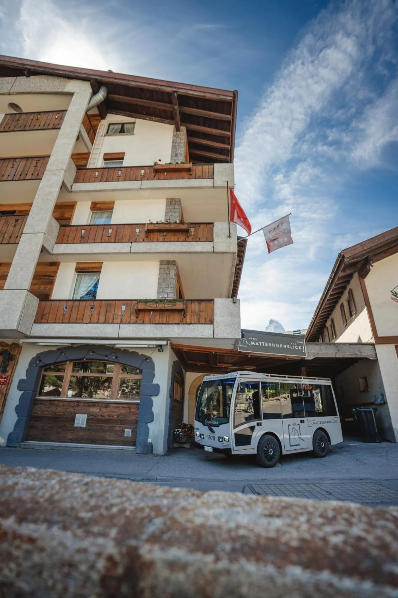 Property building in Hotel Matterhornblick