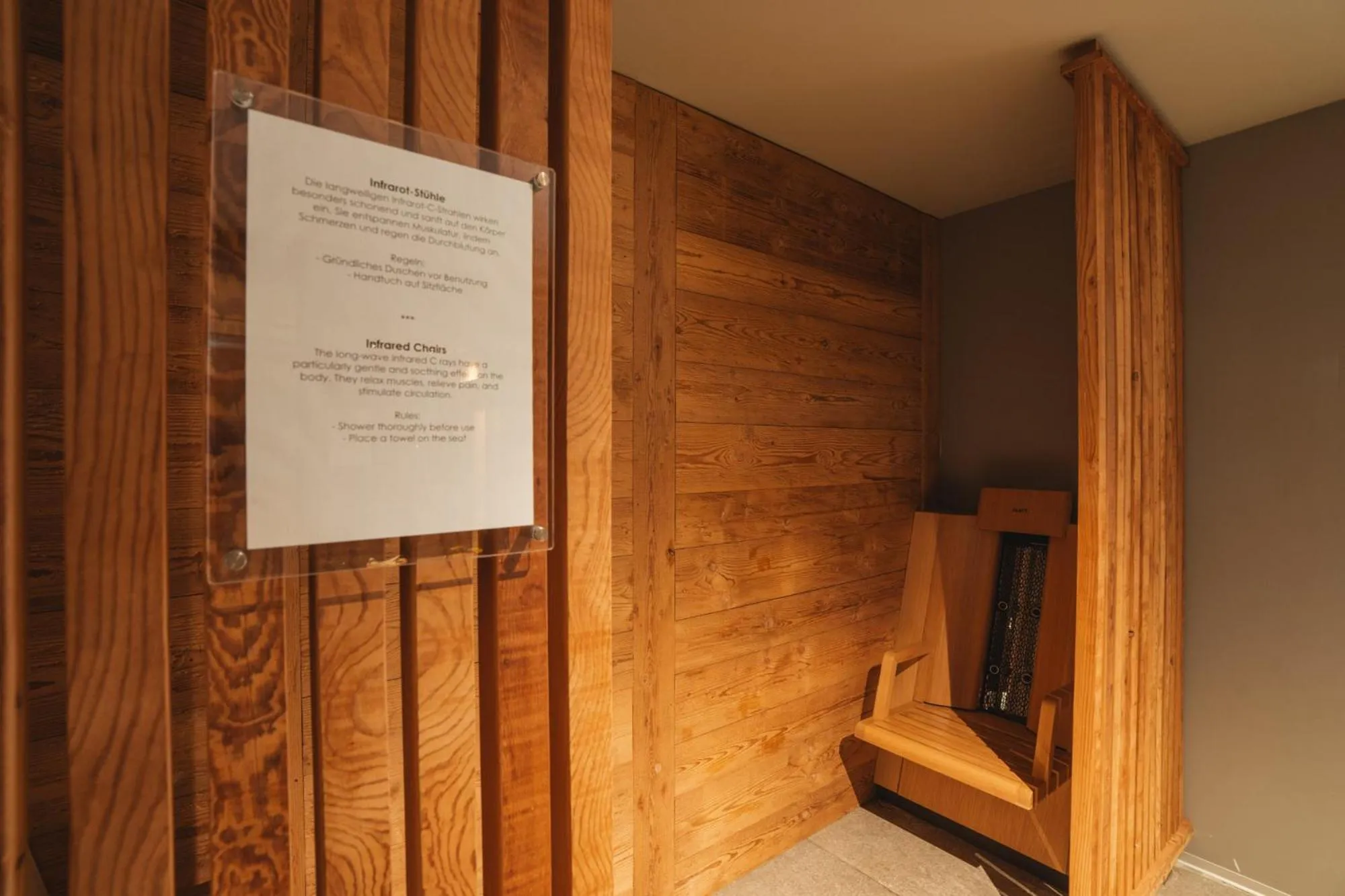 Spa and wellness centre/facilities in Hotel Matterhornblick