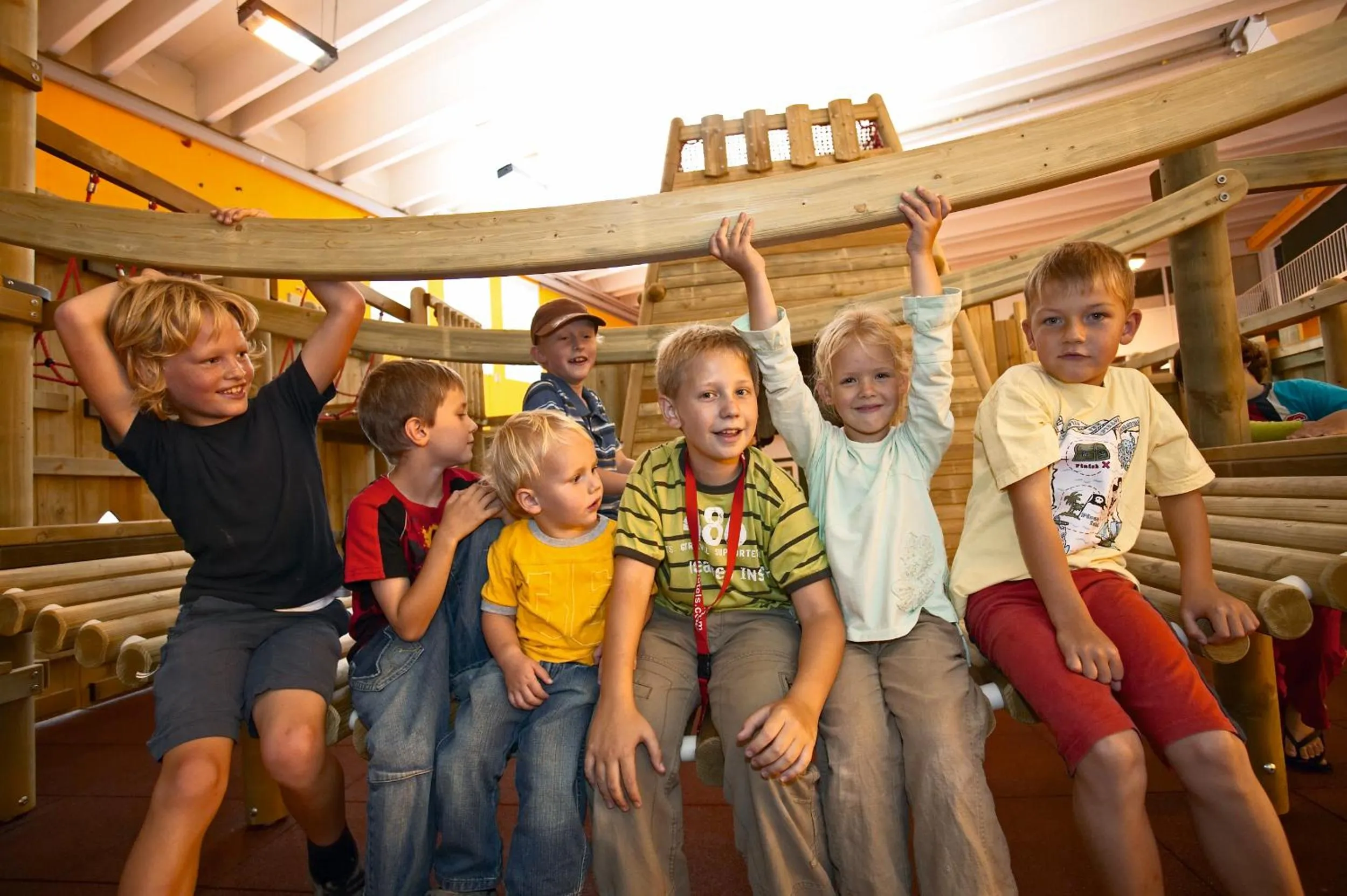 Children play ground in Familienhotel Lagant