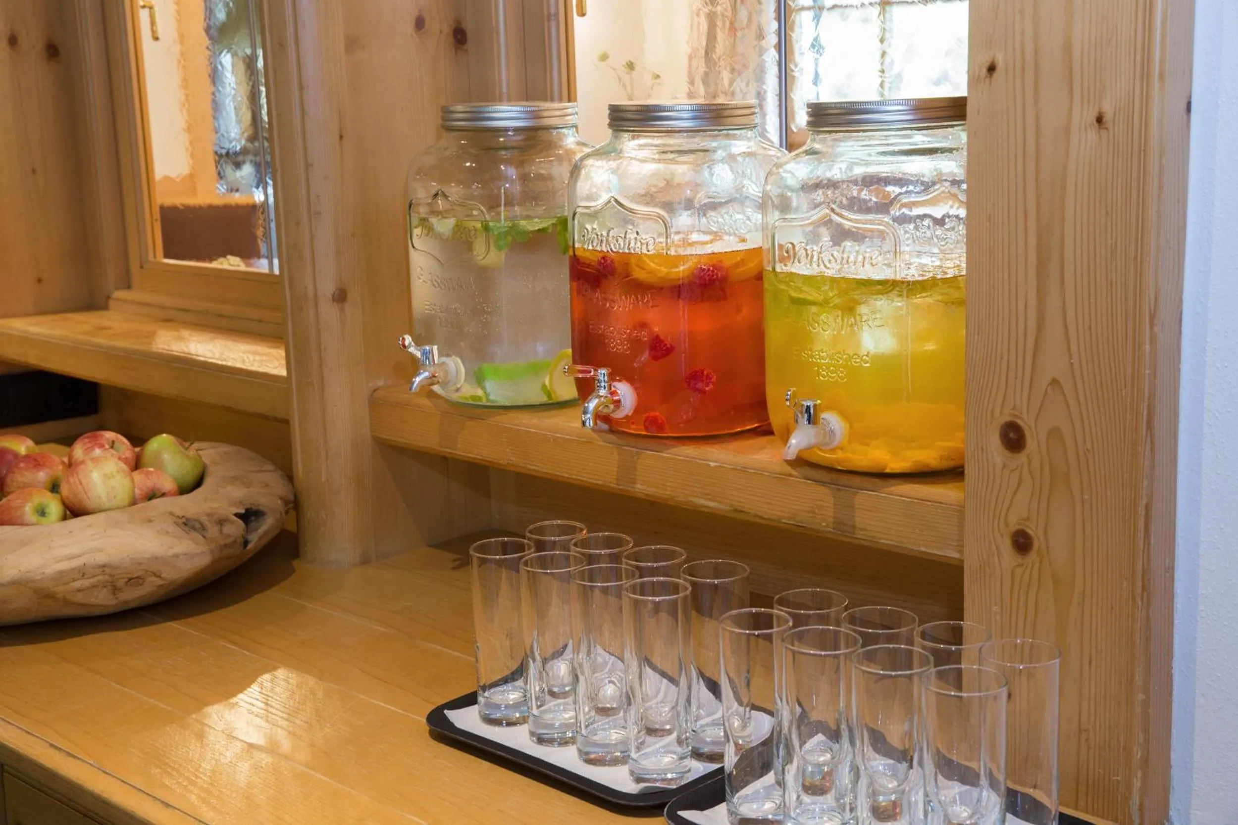 Food and drinks in Familienhotel Mateera Gargellen / Montafon