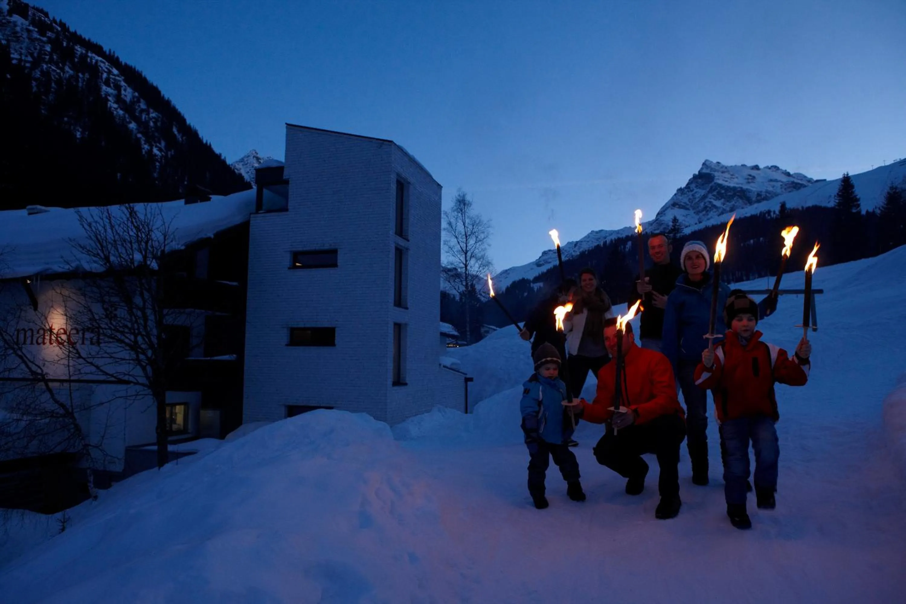 Natural landscape in Familienhotel Mateera Gargellen / Montafon