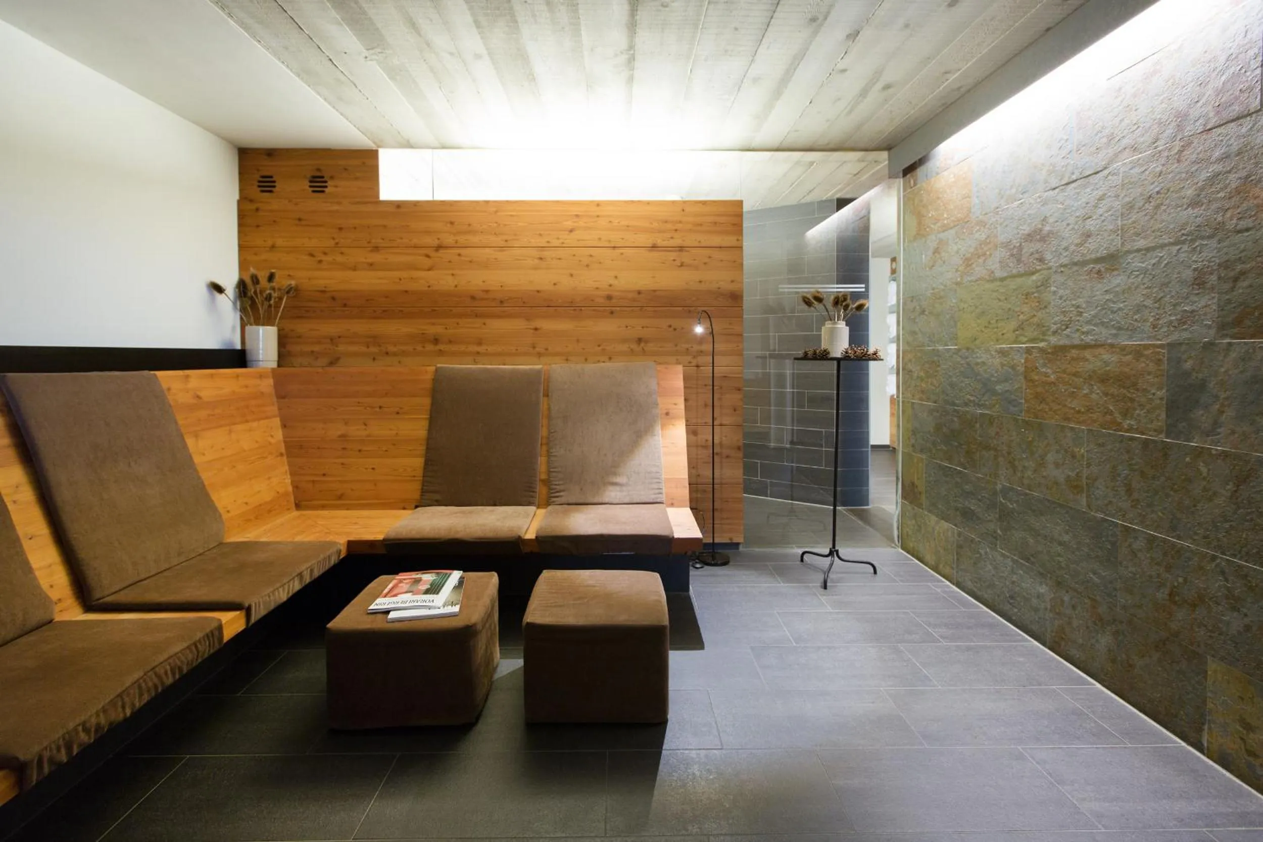 Sauna in Familienhotel Mateera Gargellen / Montafon