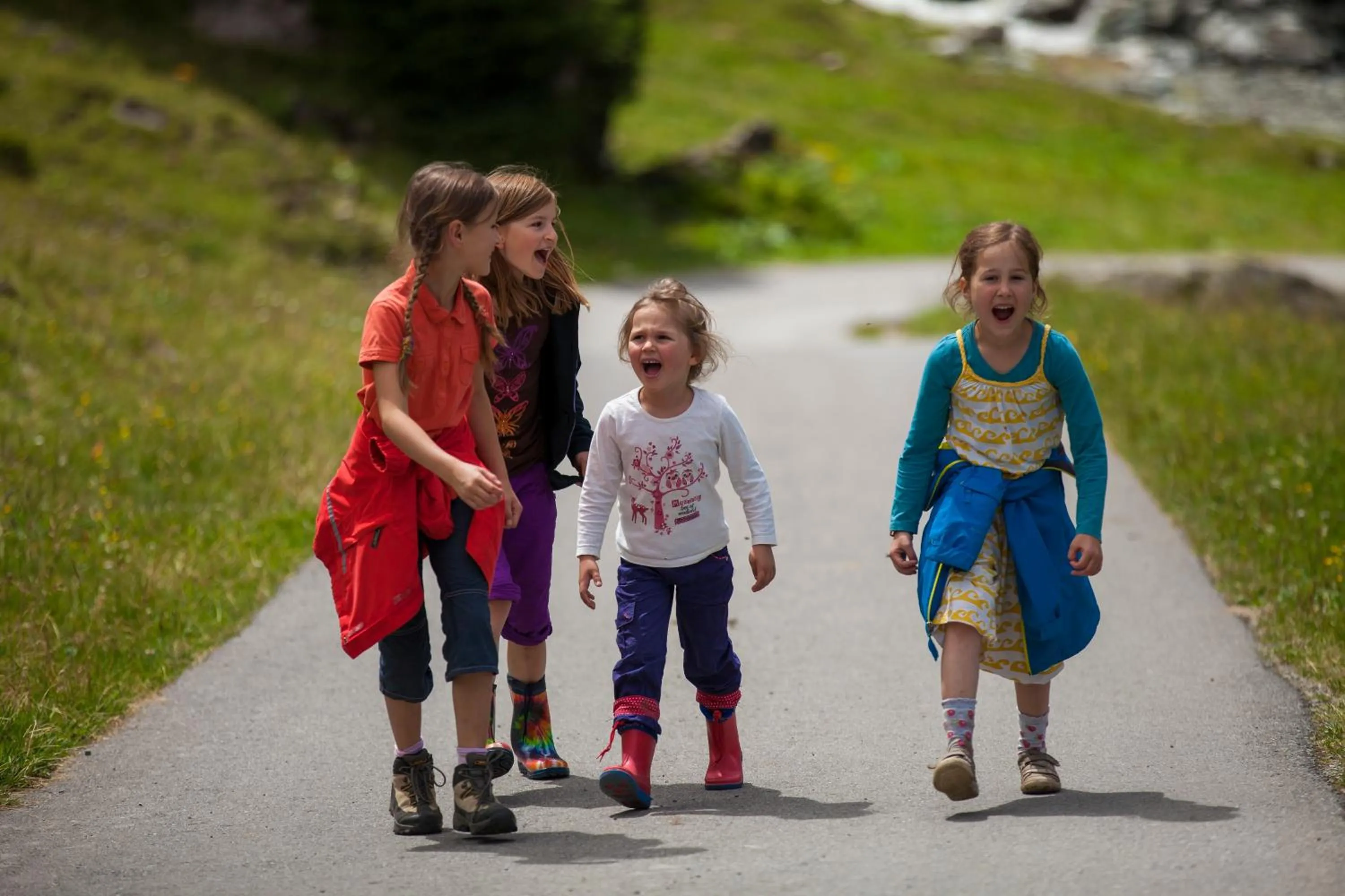 Children play ground in Familienhotel Mateera Gargellen / Montafon