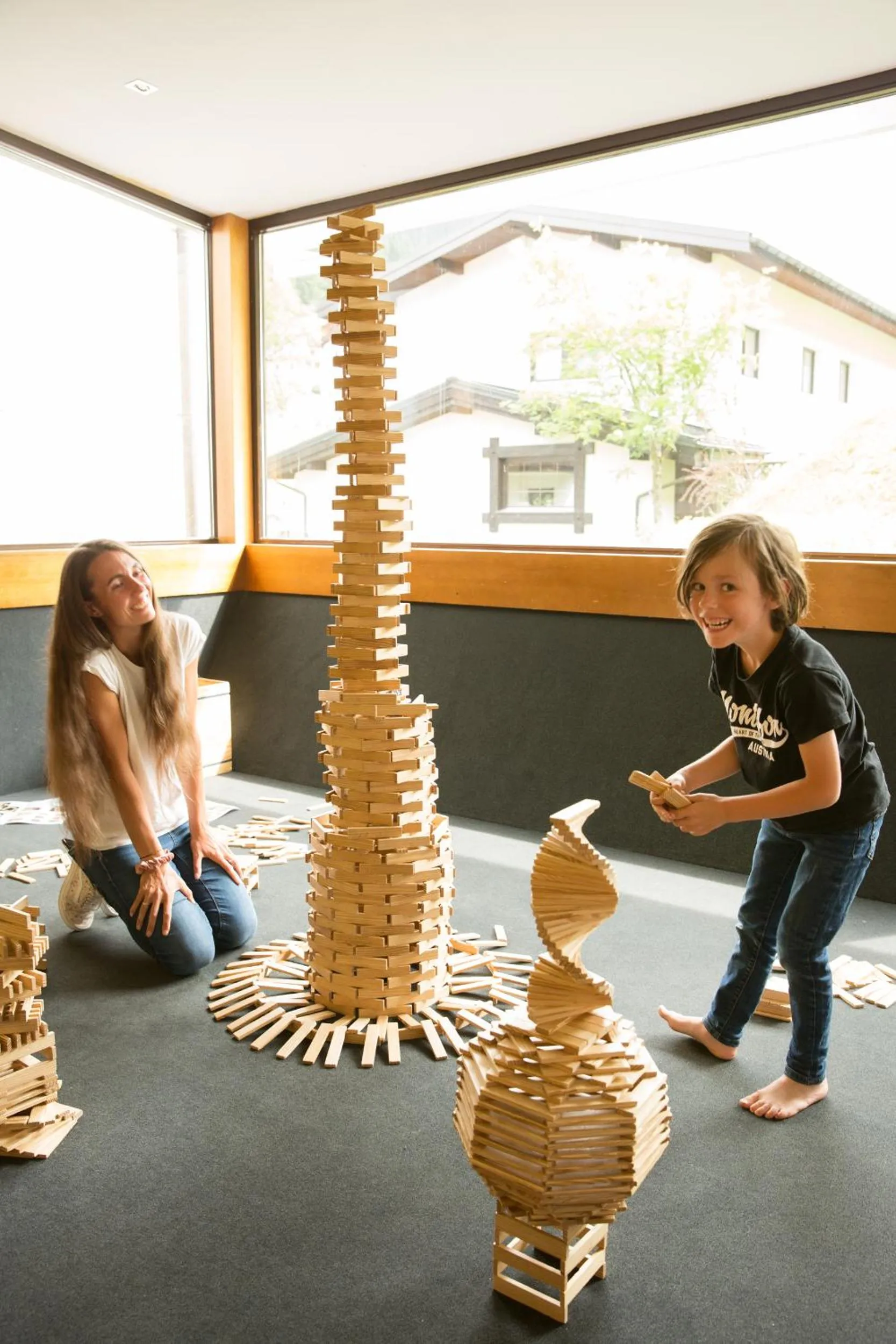 children in Familienhotel Mateera Gargellen / Montafon