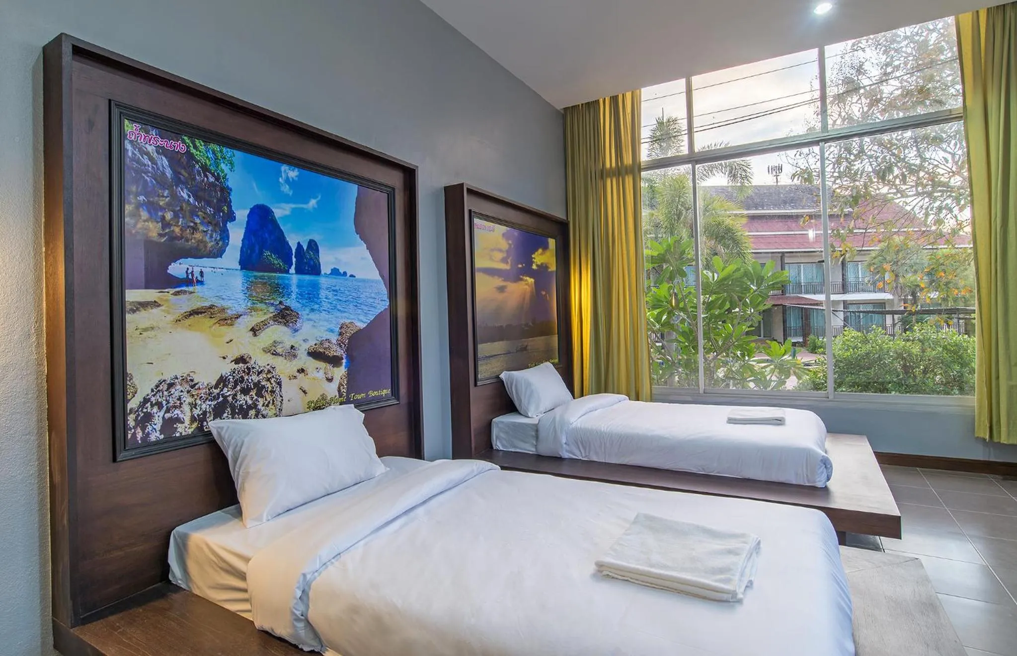 Garden view, Bed in Krabi Home Town Boutique