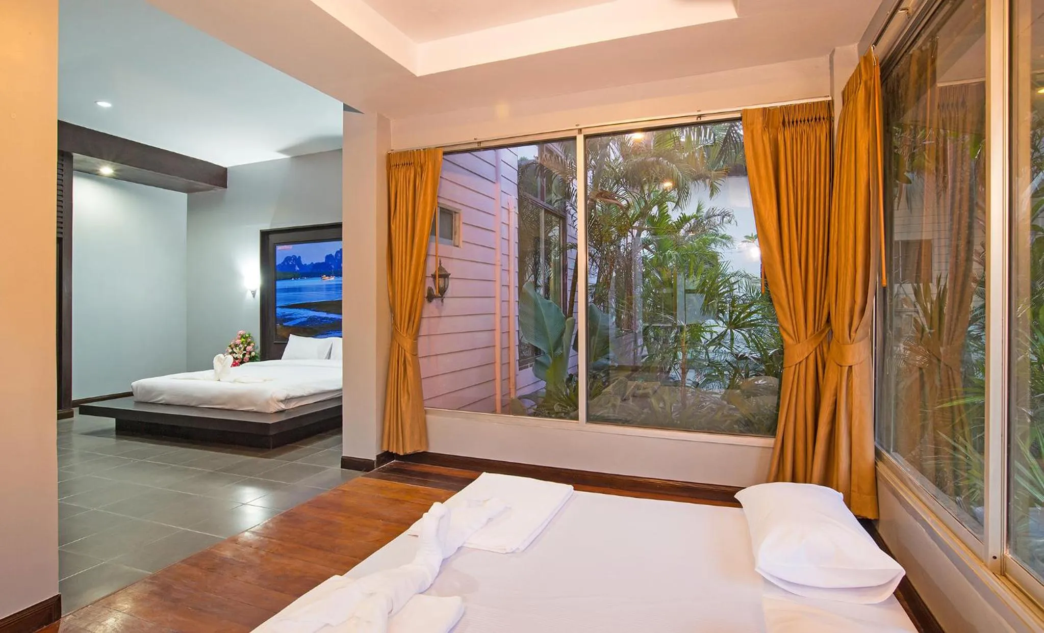 Garden, Bed in Krabi Home Town Boutique