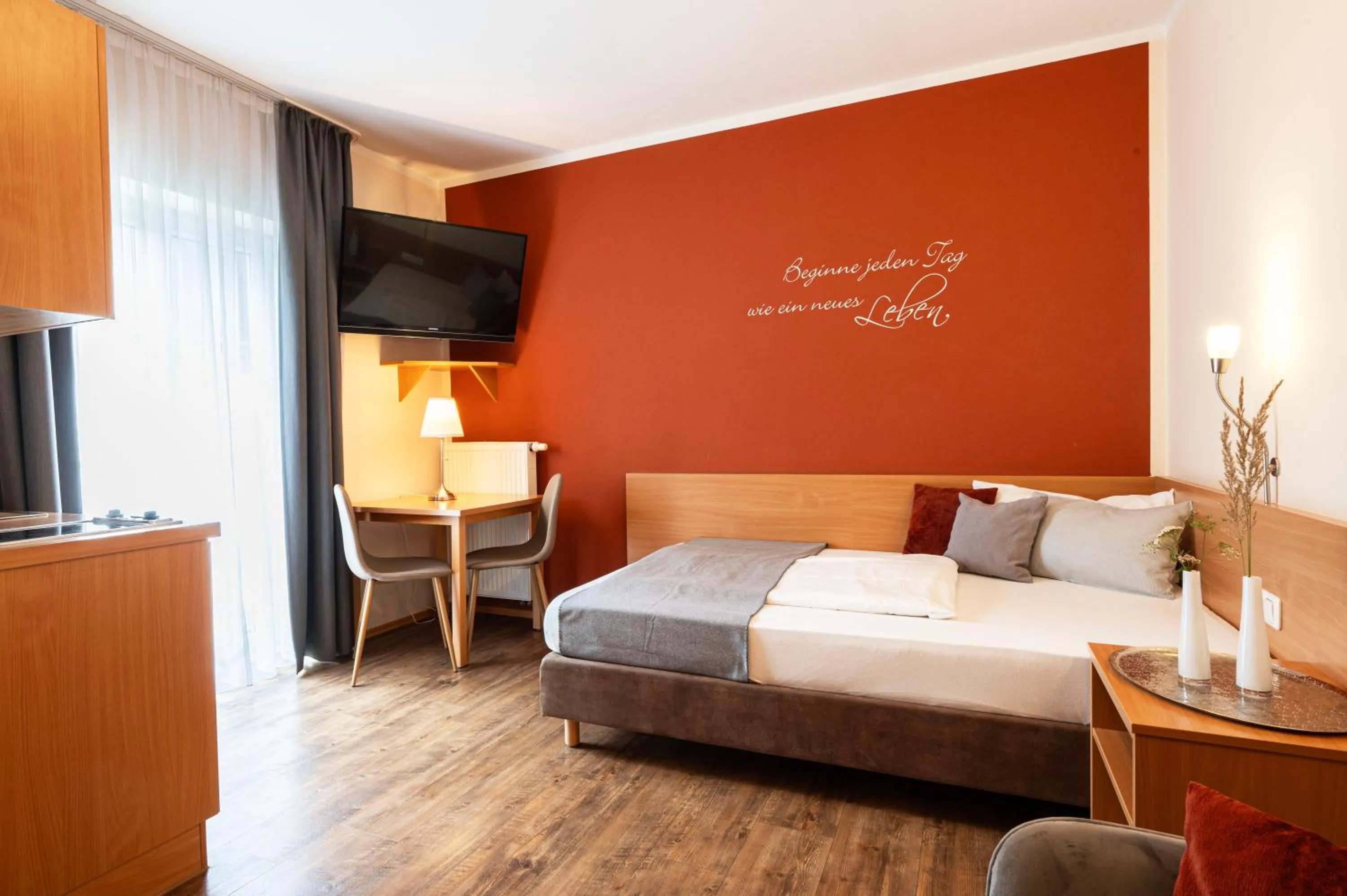 Bed in Gästehaus Zehmerhof bei Erding